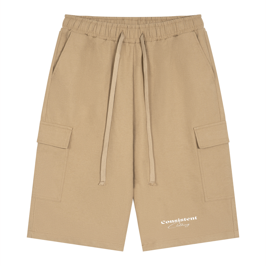 Consistent Clothing Unisex Drawstring Cargo Shorts