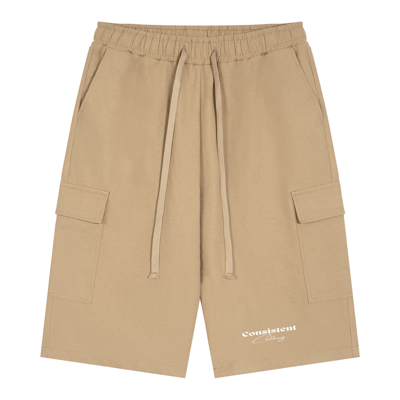 Consistent Clothing Unisex Drawstring Cargo Shorts
