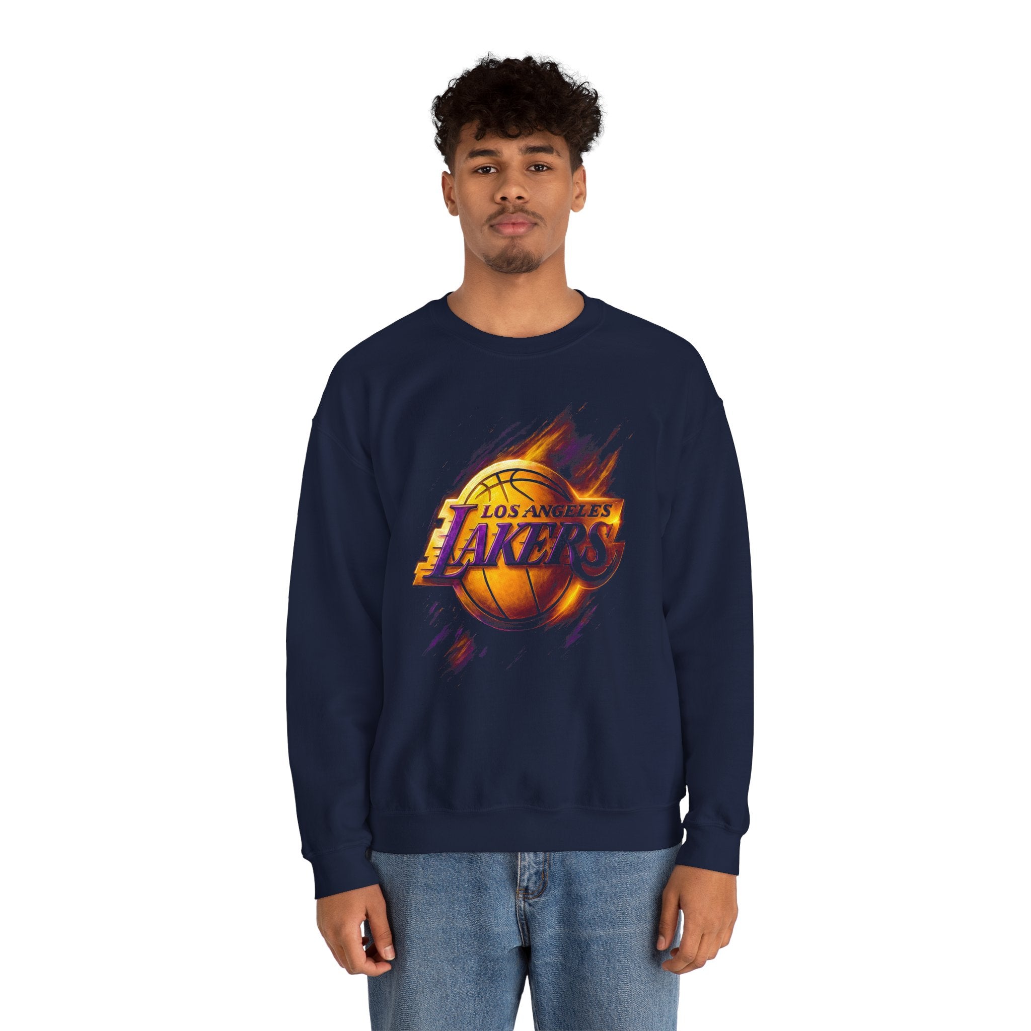 Los Angeles Lakers Tribute Crewneck Sweatshirt