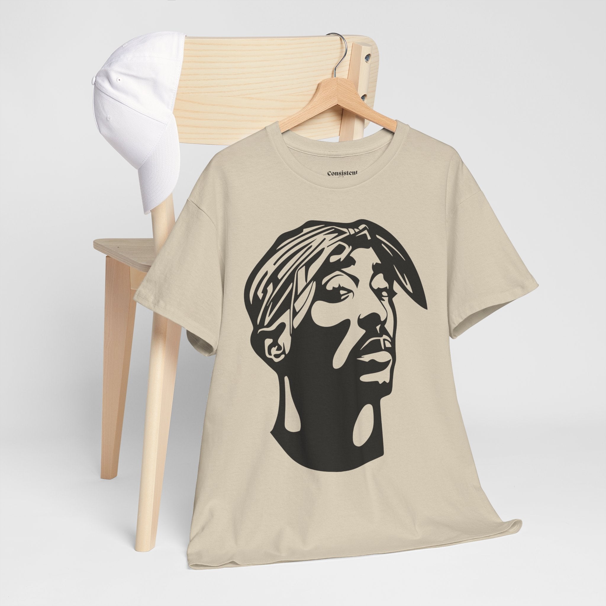 Bold Rap Legend Portrait T-Shirt