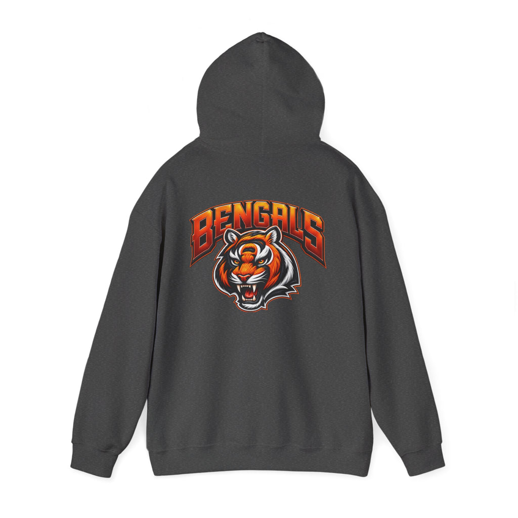 Cincinnati Bengals Hoodie — Vintage Tiger Logo Pullover