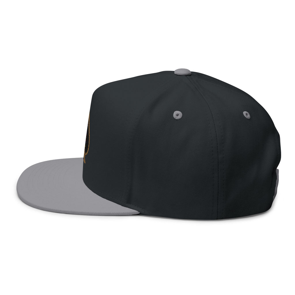 Ace of Spades Embroidered Flat Bill Hats