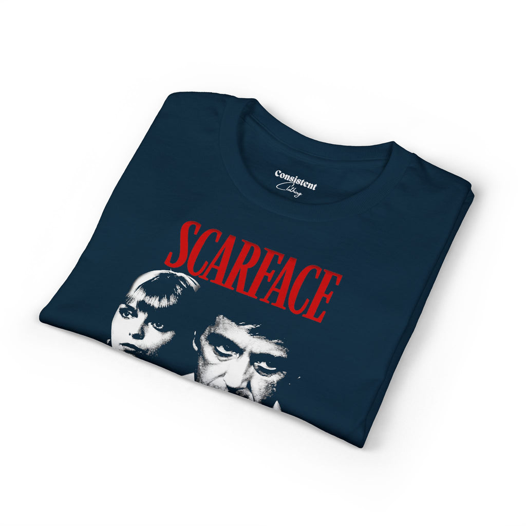 Scarface Graphic T-Shirt – Vintage Movie Poster Tee