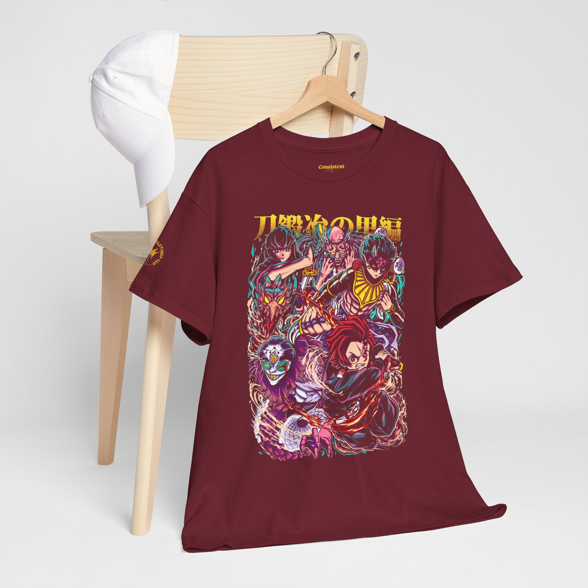 Anime Character Collage T-Shirt — Vibrant Manga Villains & Heroes Graphic Tee