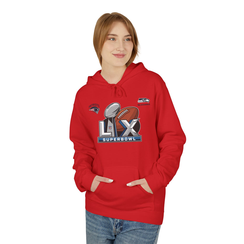 Super Bowl LX Logo Hoodie | Football Championship Pullover