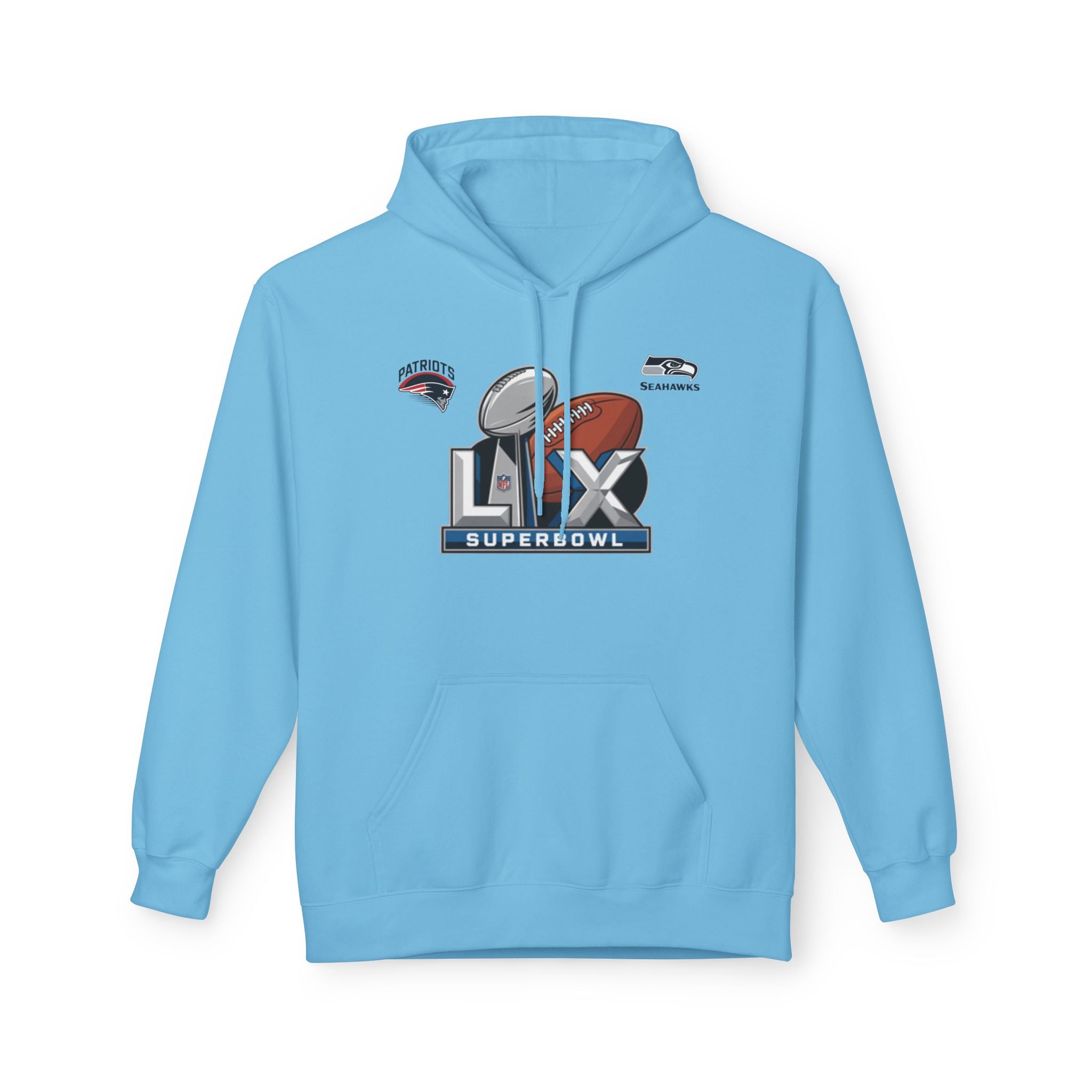 Super Bowl LX Logo Hoodie | Football Championship Pullover