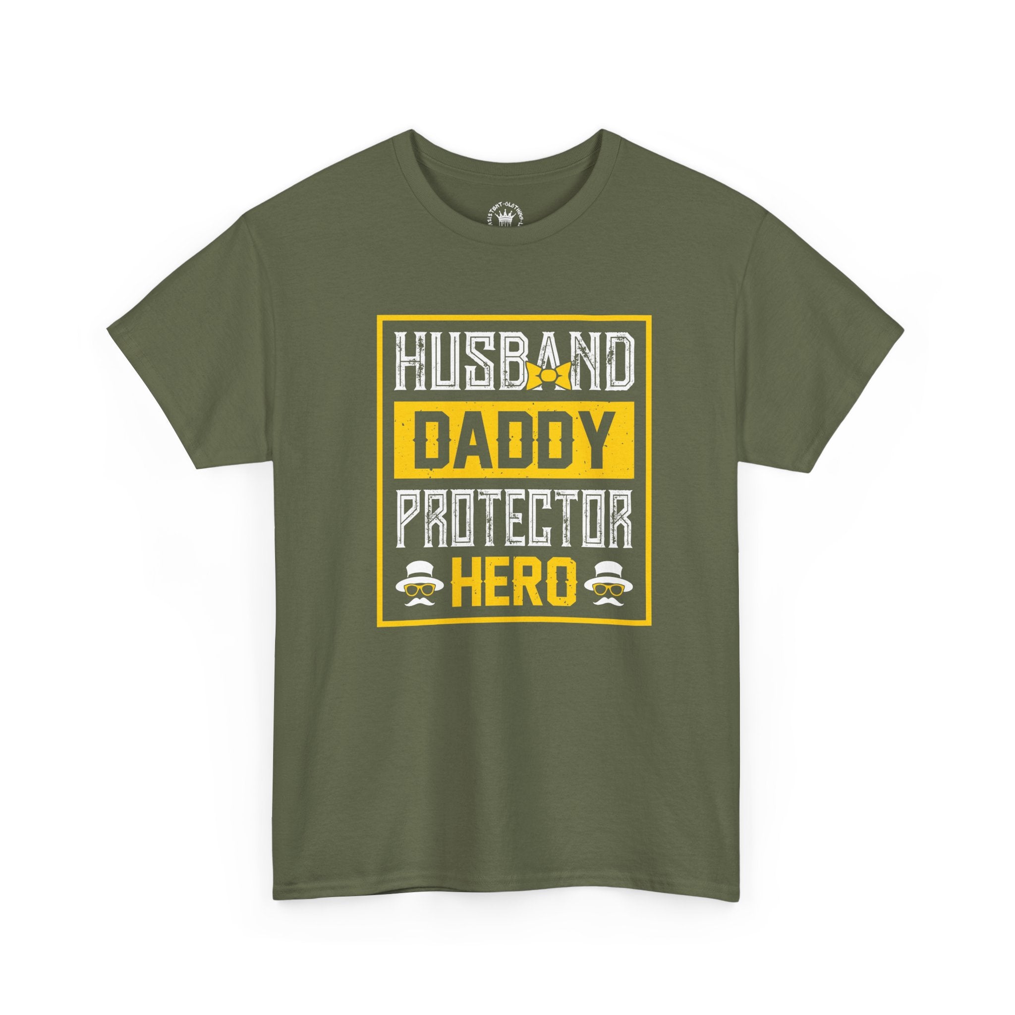 Husband Daddy Protector Hero Tee – Father’s Day Gift Shirt