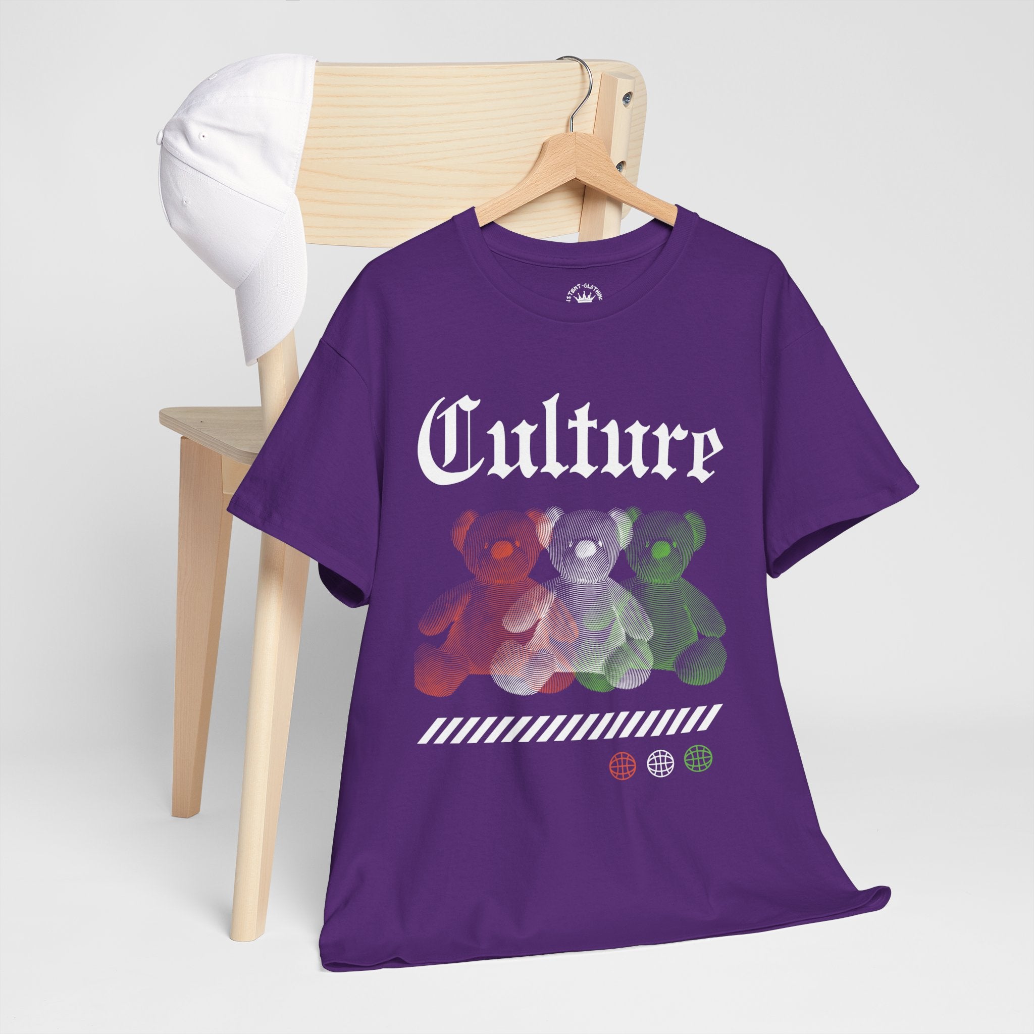 Culture Teddy Bears Graphic Streetwear T-Shirt