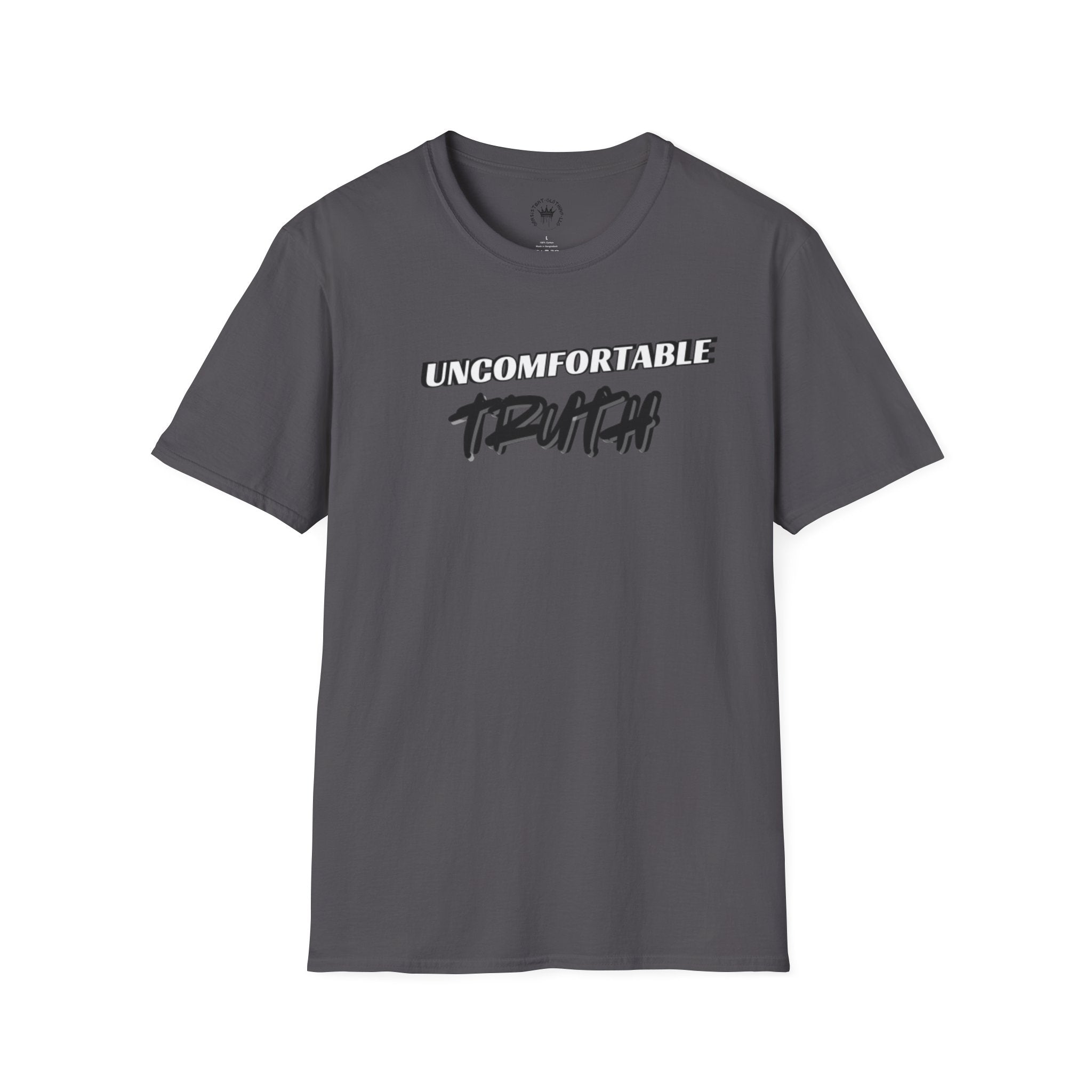 Uncomfortable Truth Graphic Tee - Casual Unisex T-Shirt