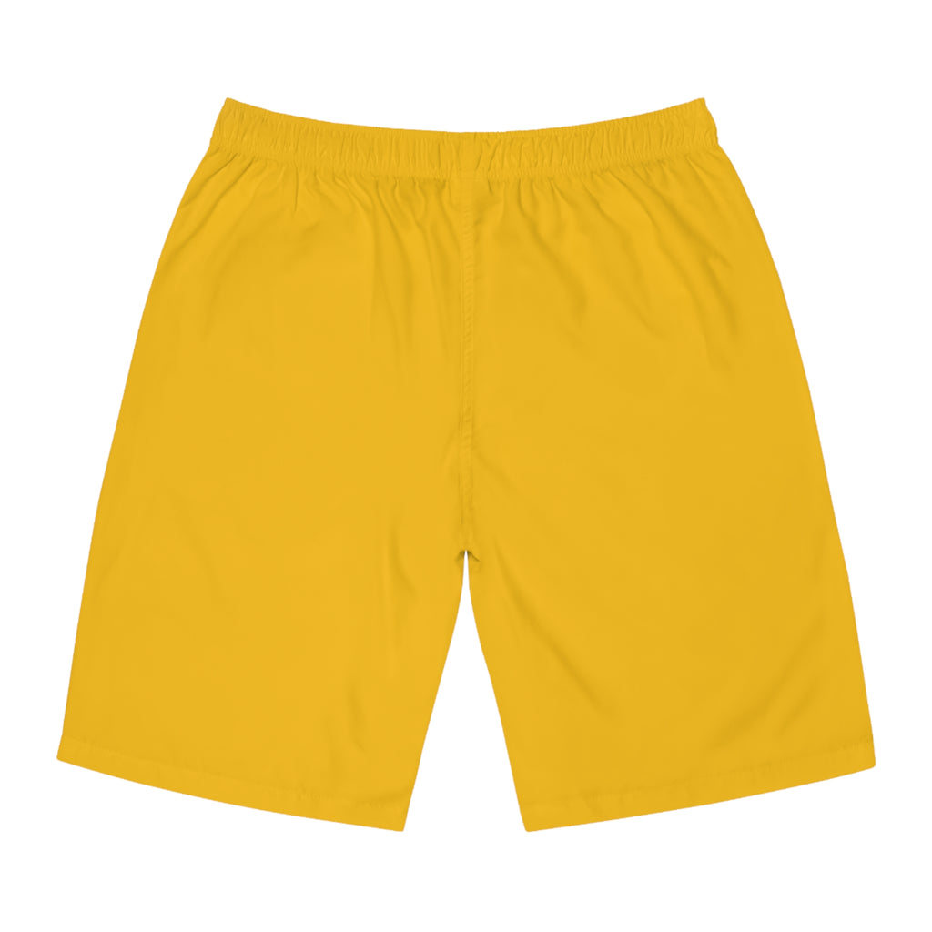 Ace of Spades Men’s Board Shorts - Yellow