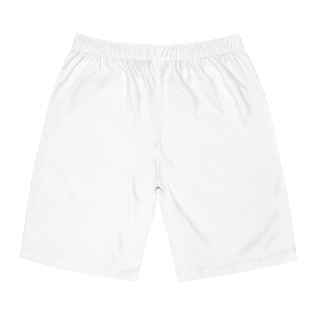 Ace of Spades Men’s Board Shorts - Small Poker Knight Graphic