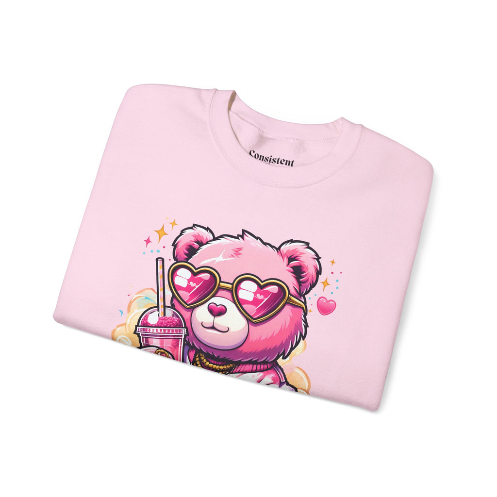 Pink Bear Sweet Swag Sweatshirt | Cute Graphic