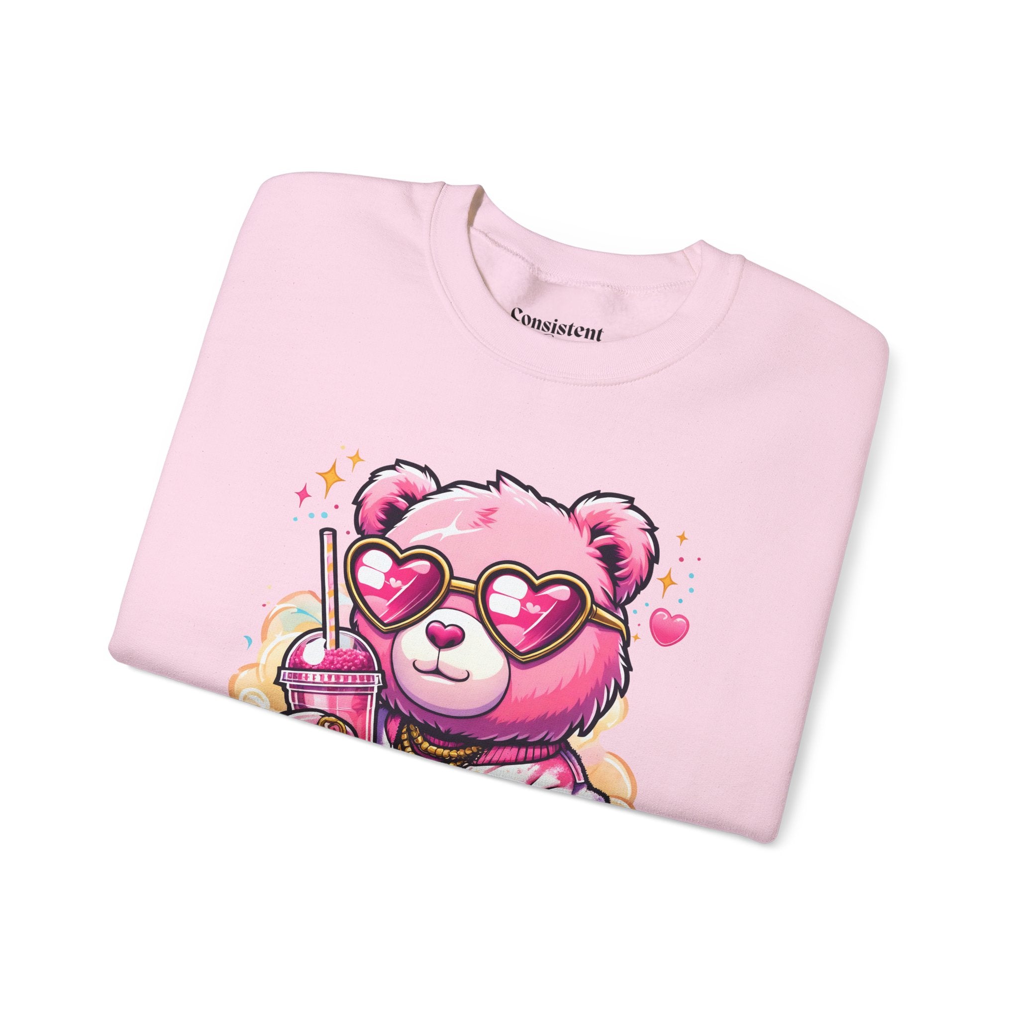Pink Bear Sweet Swag Sweatshirt | Cute Graphic