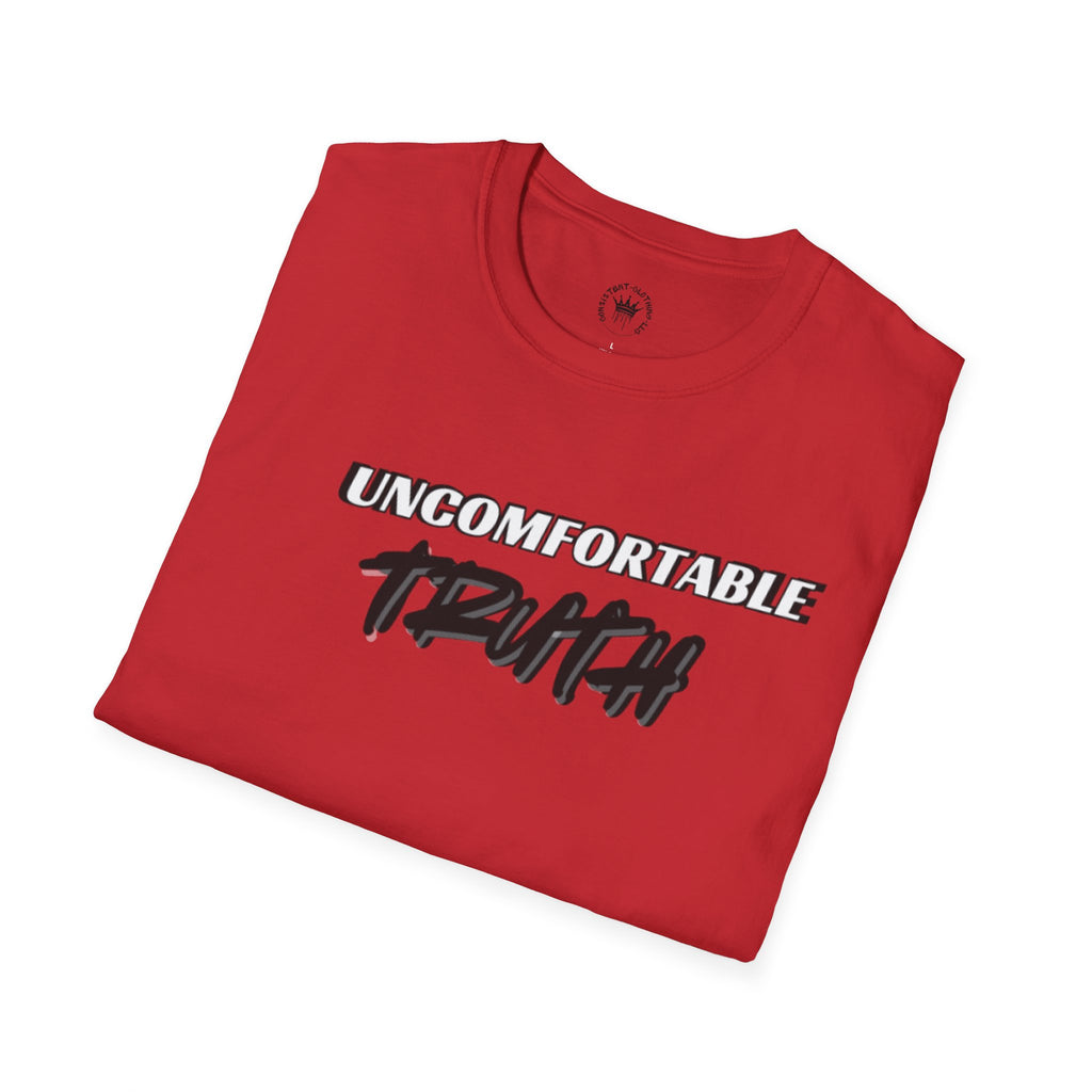 Uncomfortable Truth Graphic Tee - Casual Unisex T-Shirt