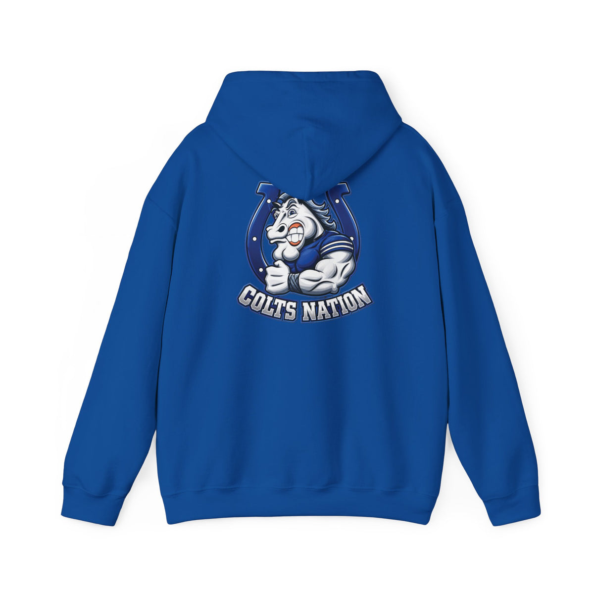 Colts Nation Hoodie — Indianapolis Mascot Pullover