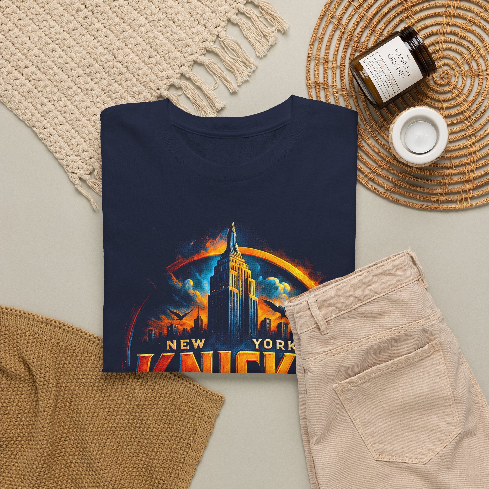 Knicks Basketball Tee — New York Knicks Graphic T-Shirt
