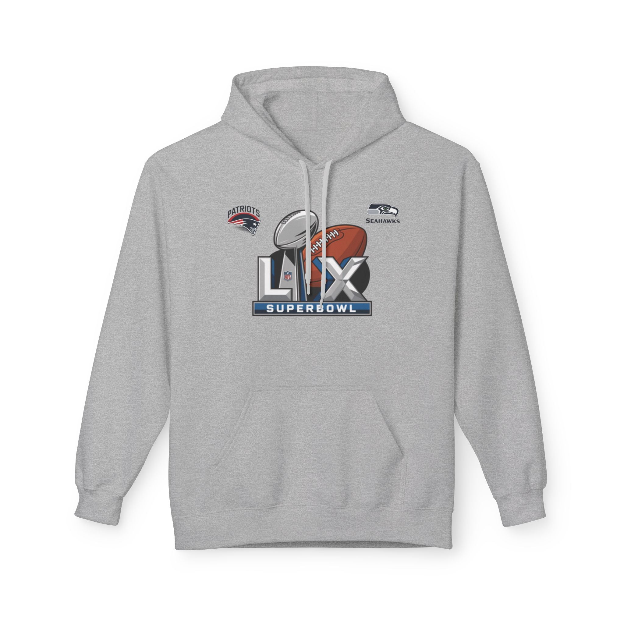 Super Bowl LX Logo Hoodie | Football Championship Pullover