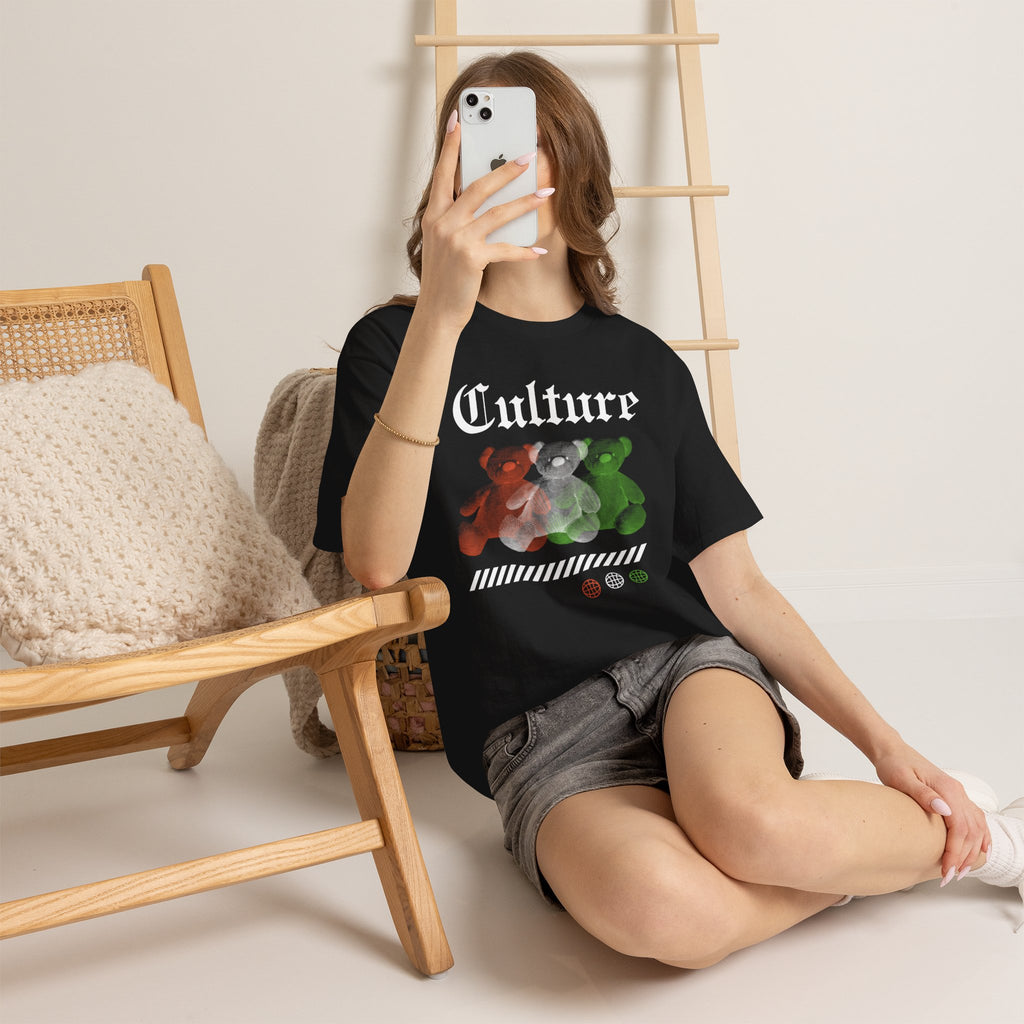 Culture Teddy Bears Graphic Streetwear T-Shirt