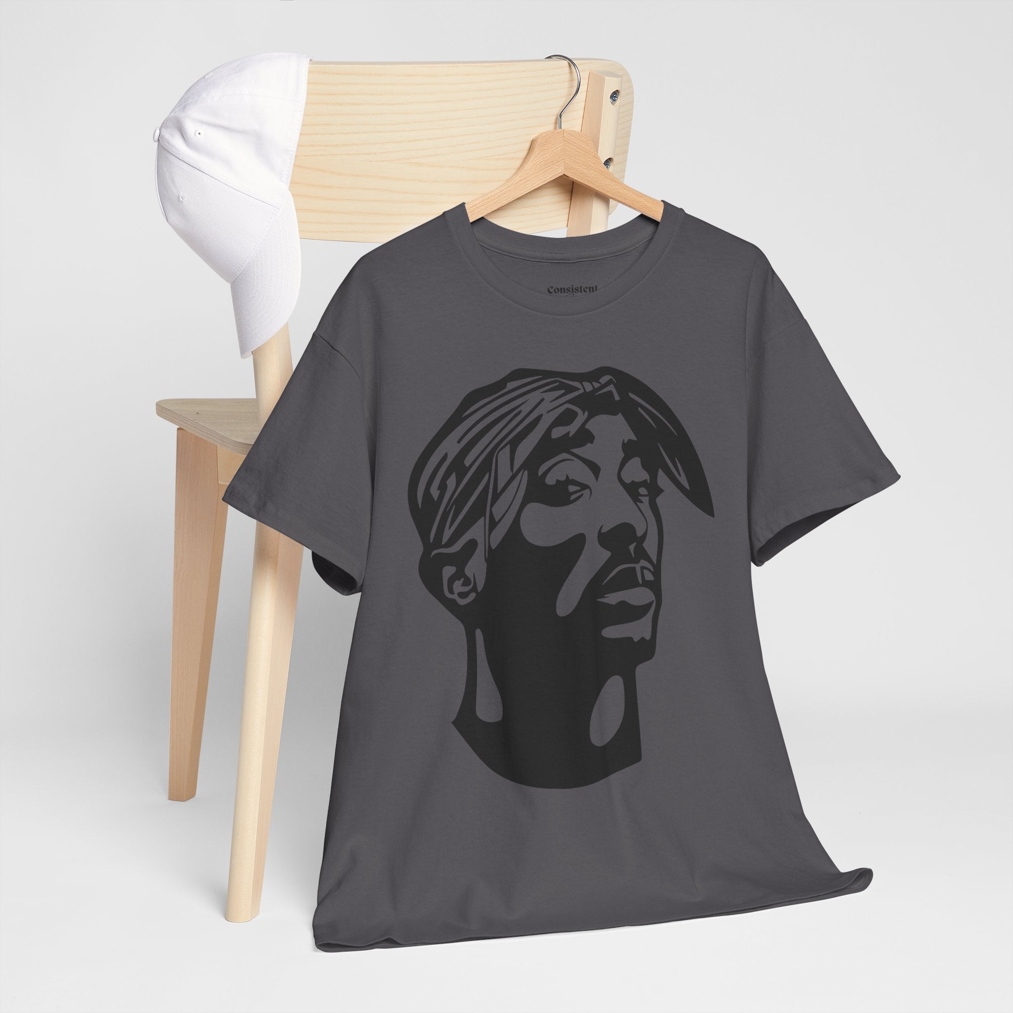 Bold Rap Legend Portrait T-Shirt