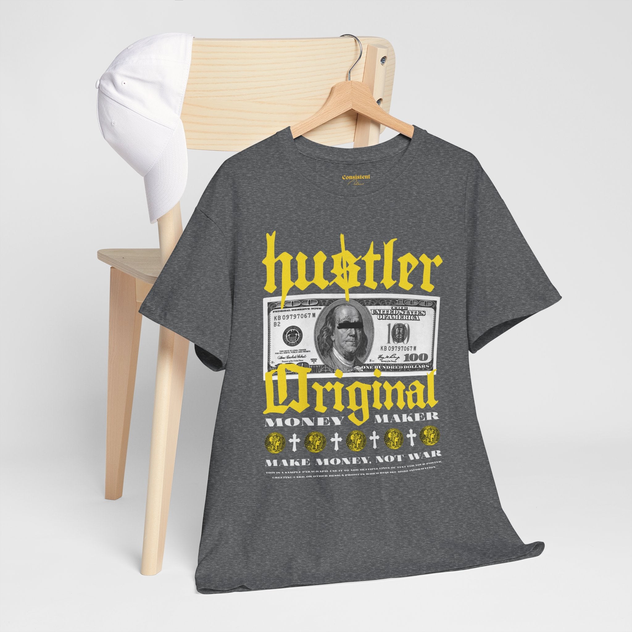 Hustler Original Money Maker Tee — Graphic Streetwear Shirt