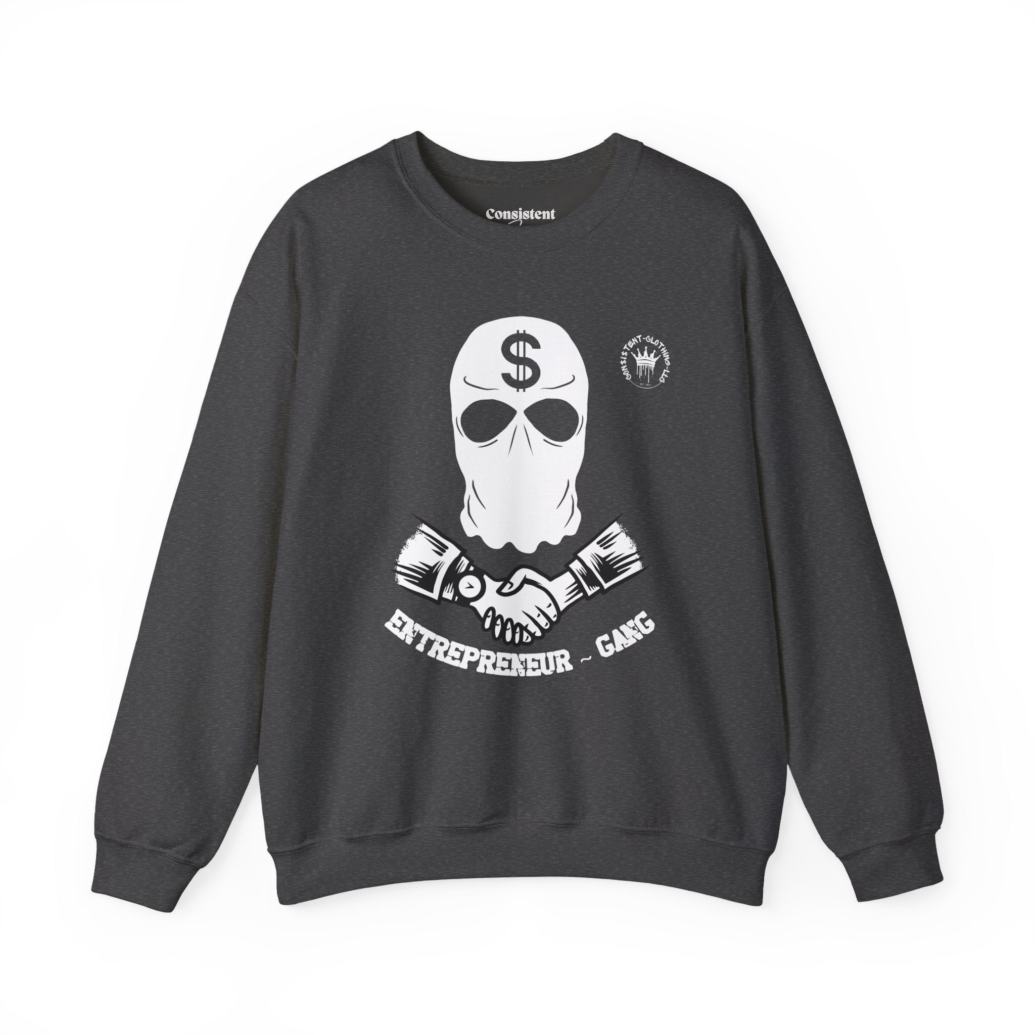 Entrepreneur Gang Crewneck Sweatshirt| Money Skull