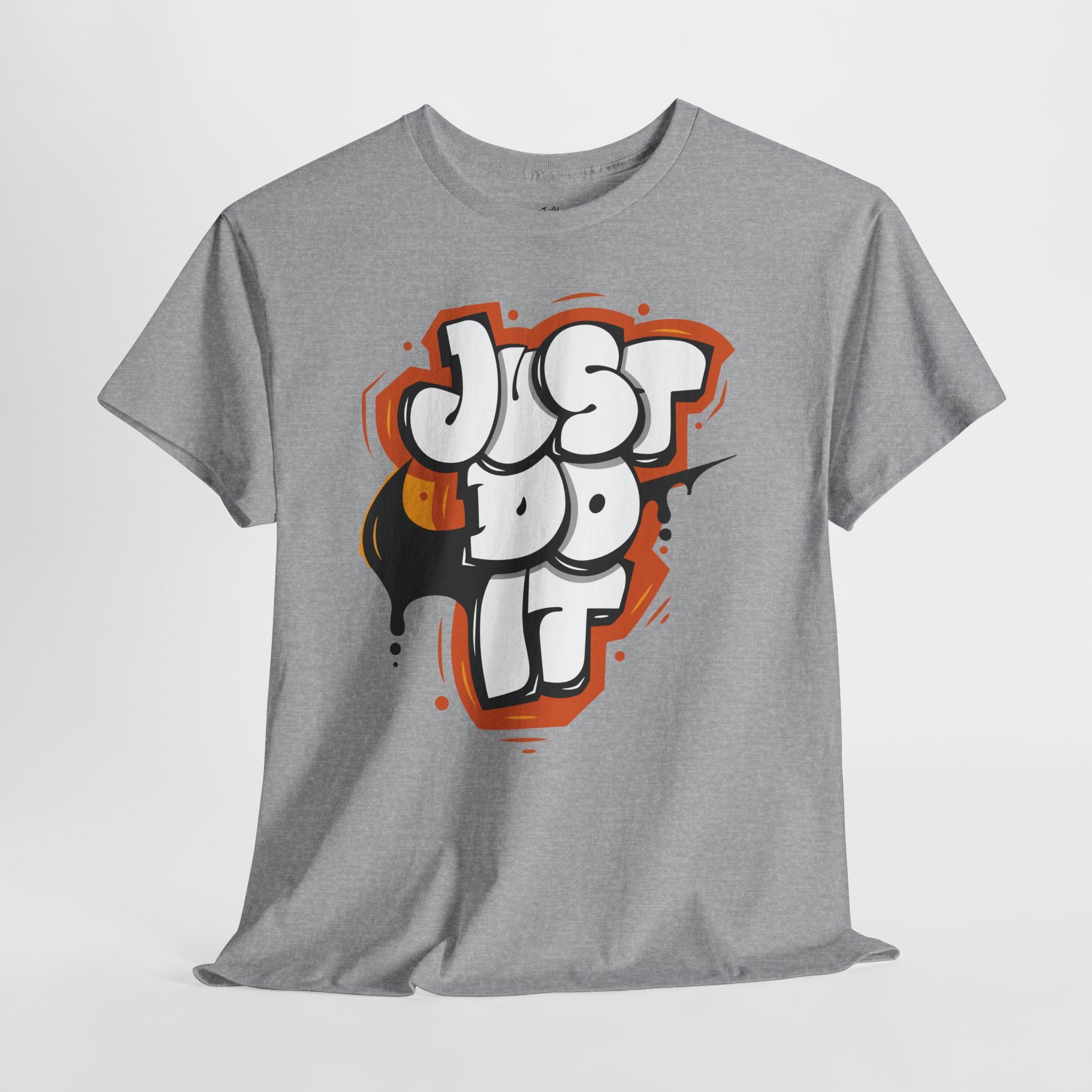 Just Do It graffiti tee | Motivational slogan tee