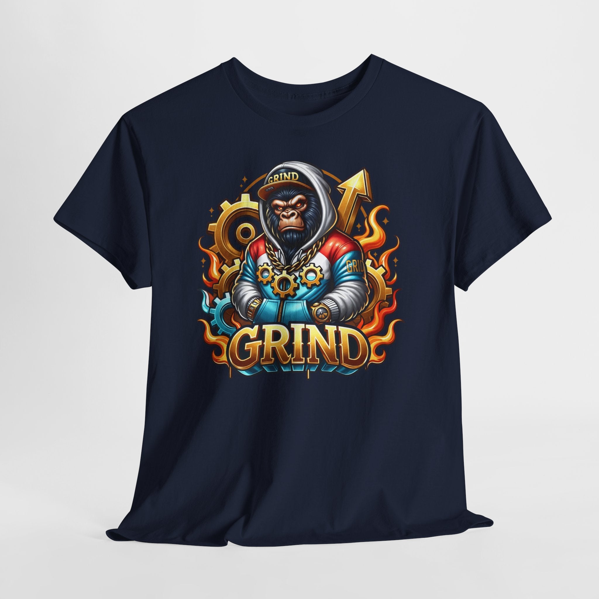 Grind Gorilla Tee — Motivational Streetwear T‑Shirt