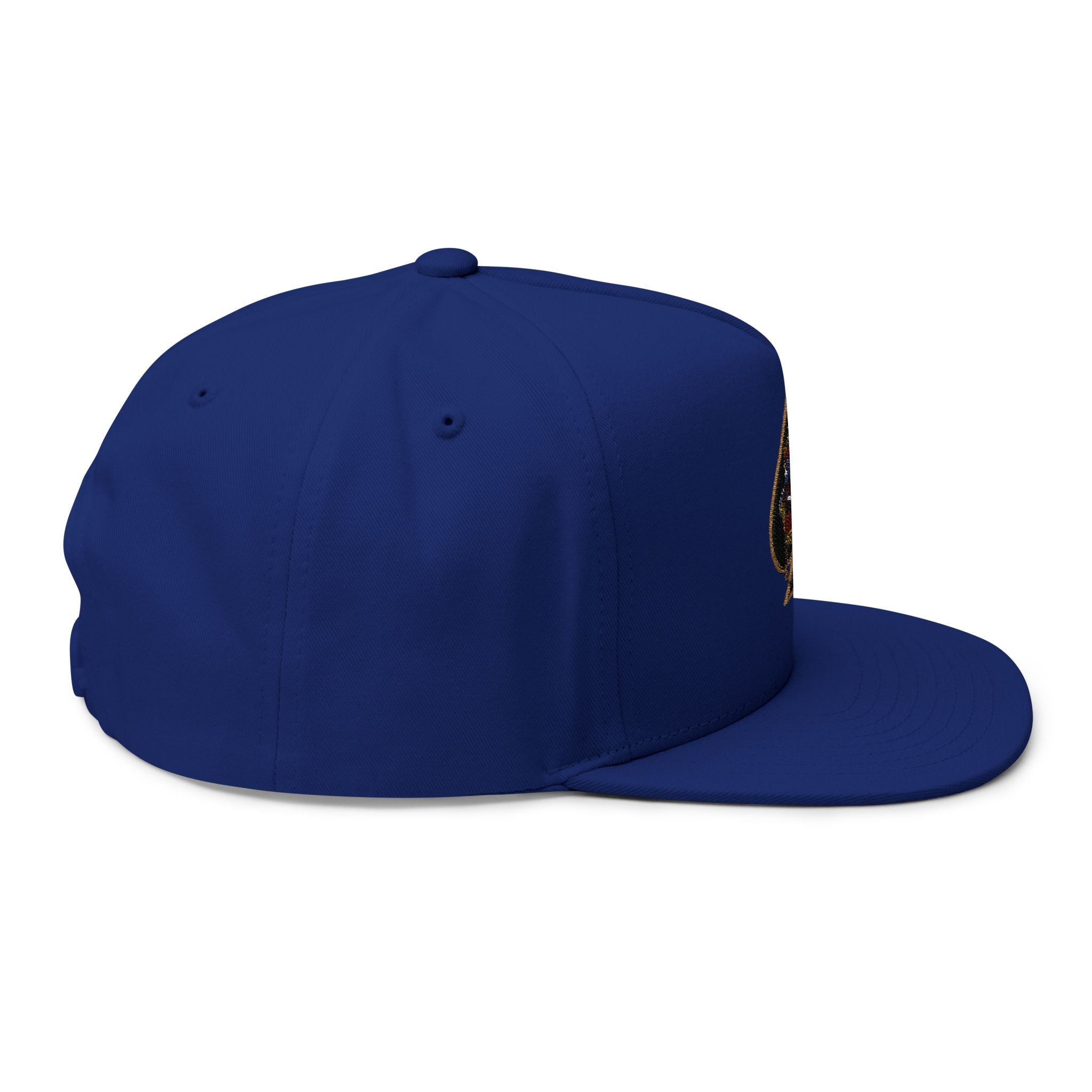 Ace of Spades Embroidered Flat Bill Hats