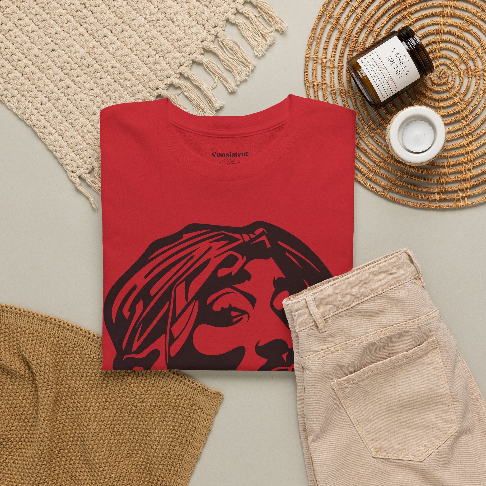 Bold Rap Legend Portrait T-Shirt