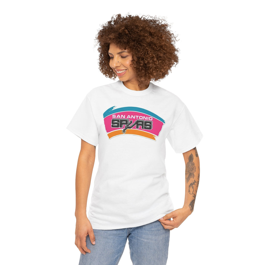 San Antonio Retro Basketball Fan T‑Shirt