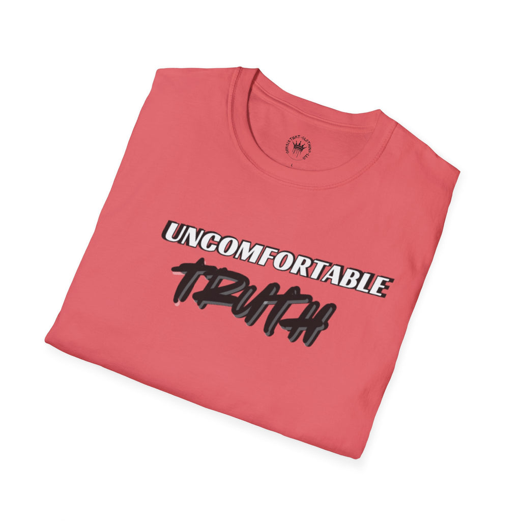 Uncomfortable Truth Graphic Tee - Casual Unisex T-Shirt