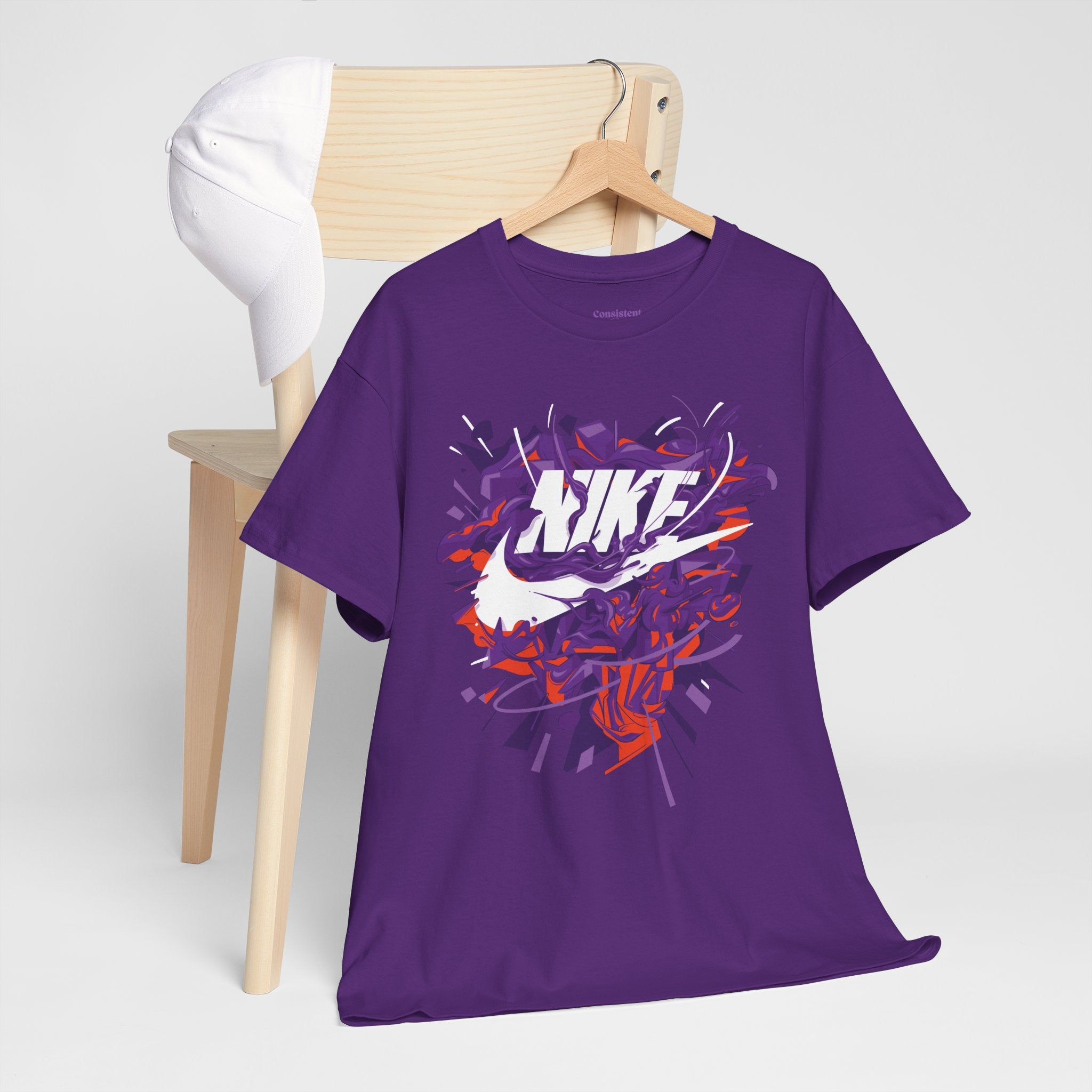Graphic Tee-Nike Swoosh Splash