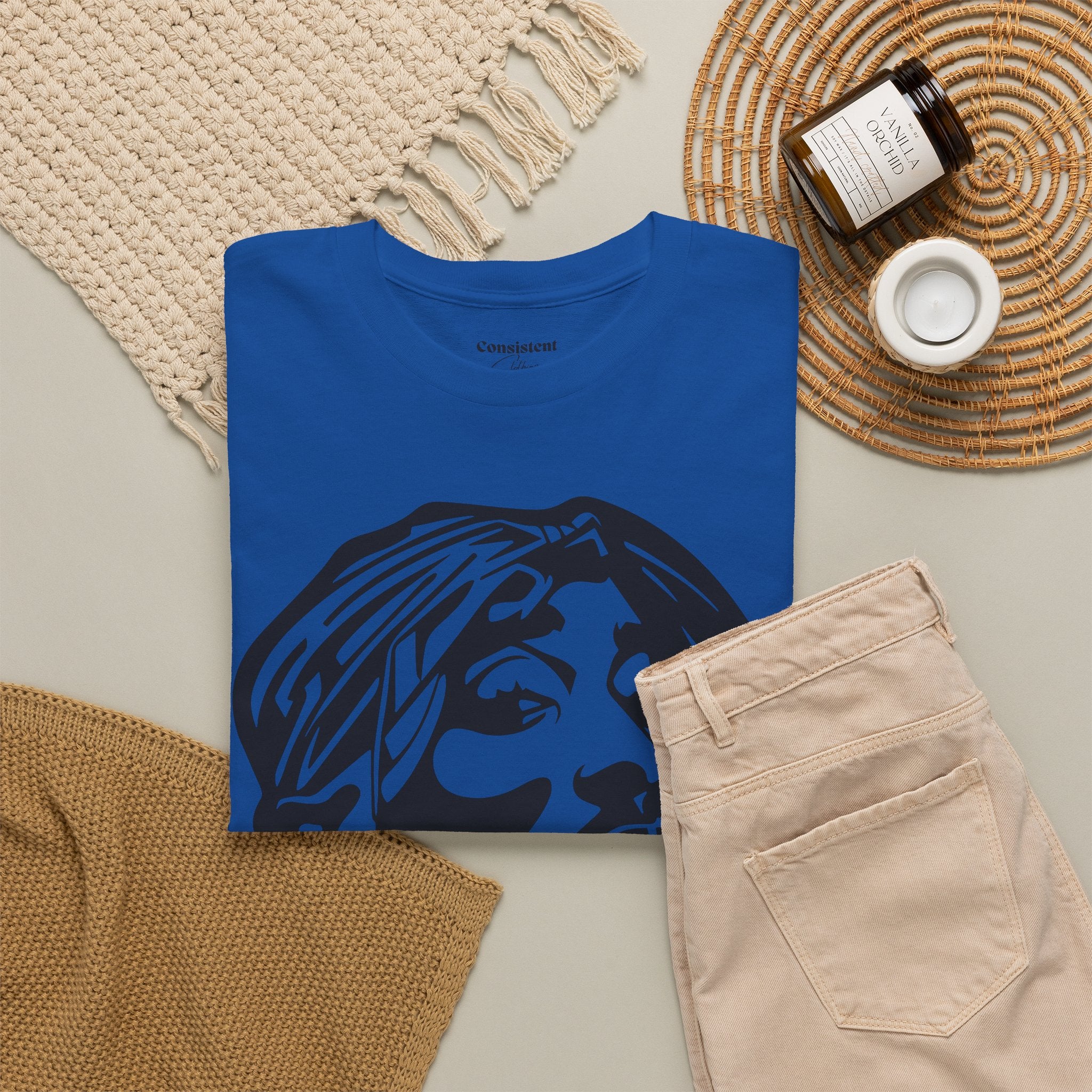 Bold Rap Legend Portrait T-Shirt