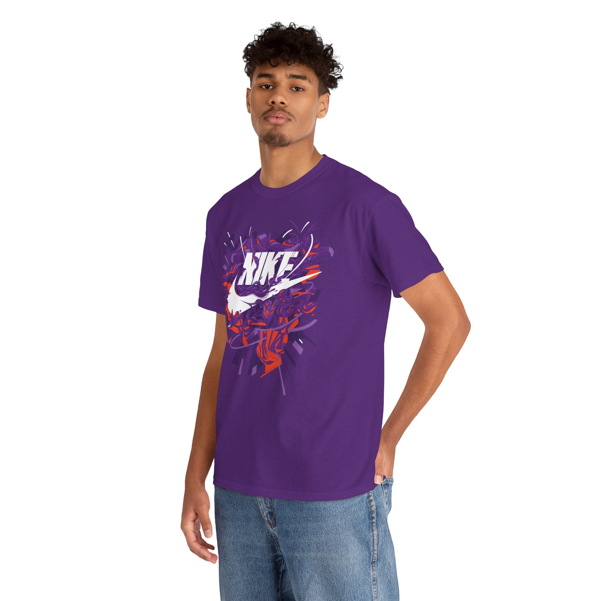 Graphic Tee-Nike Swoosh Splash