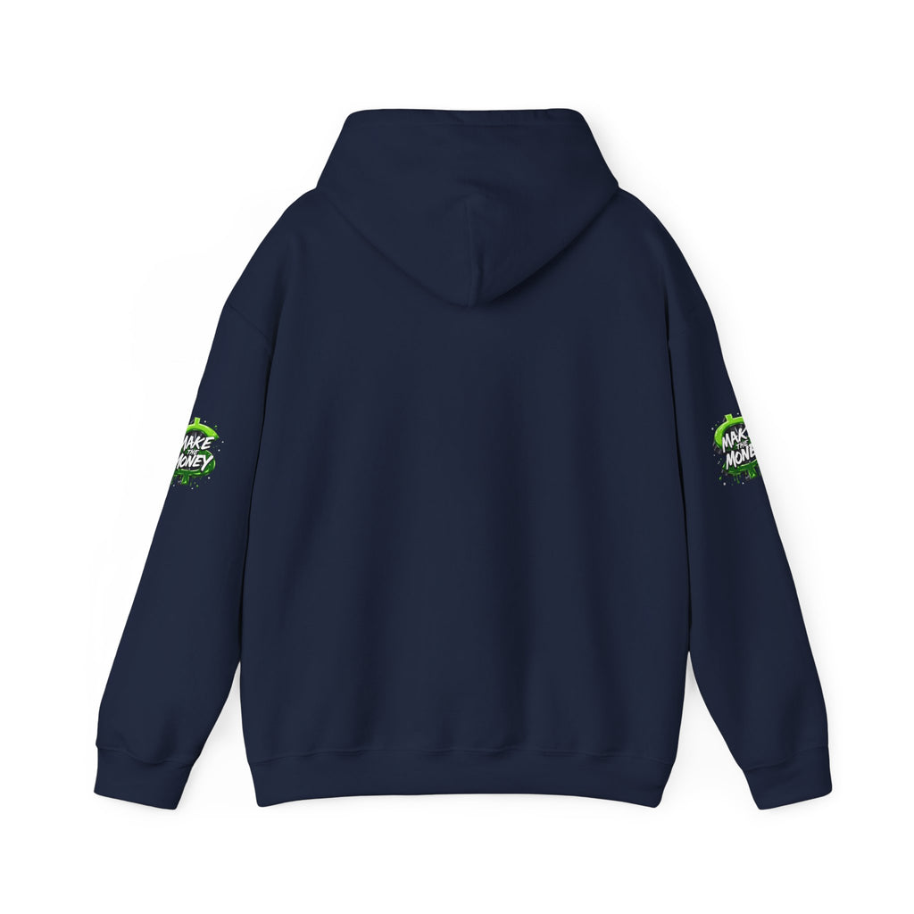 Trench Baby Character Hoodie | Cartoon Baby with Stacks and Money Bag