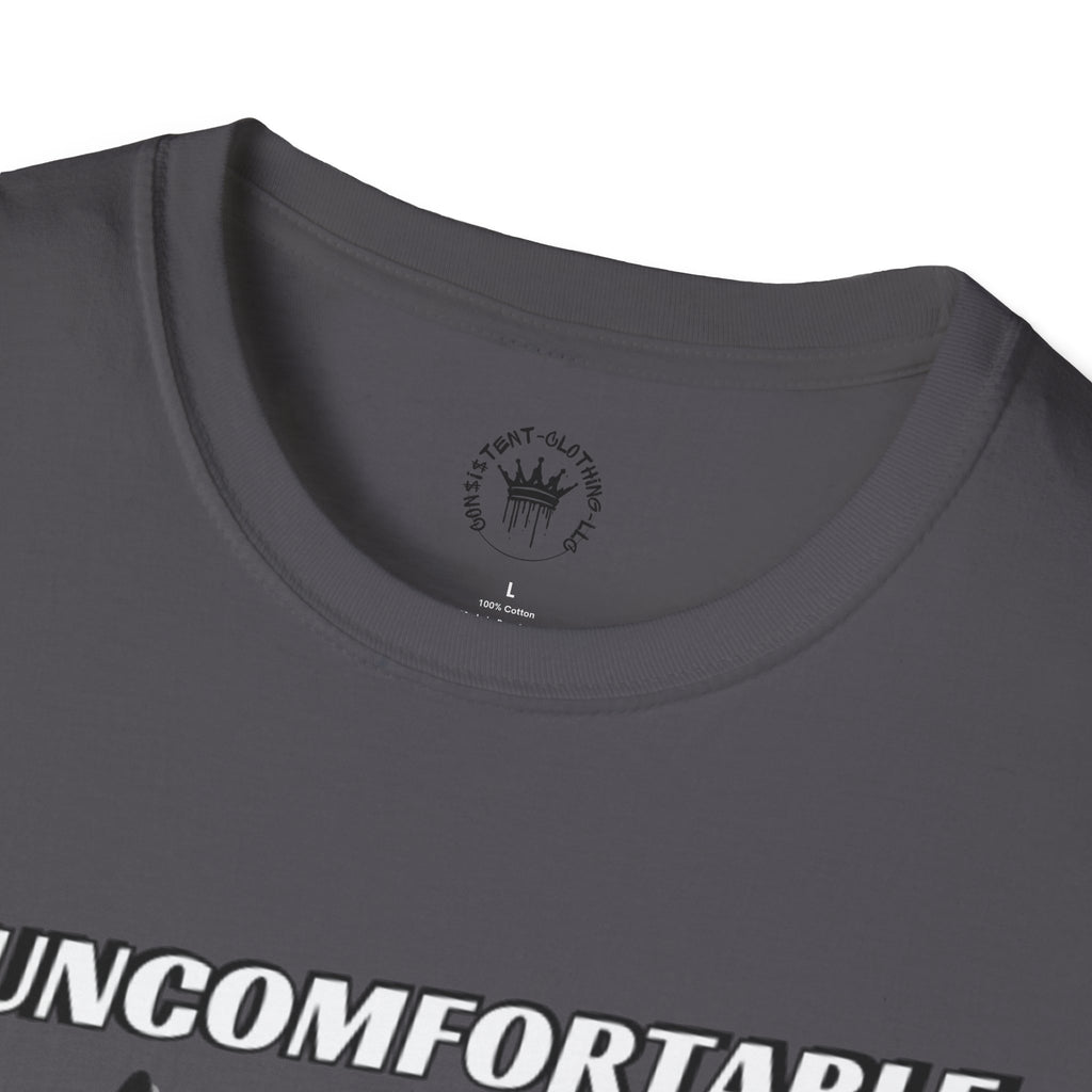 Uncomfortable Truth Graphic Tee - Casual Unisex T-Shirt