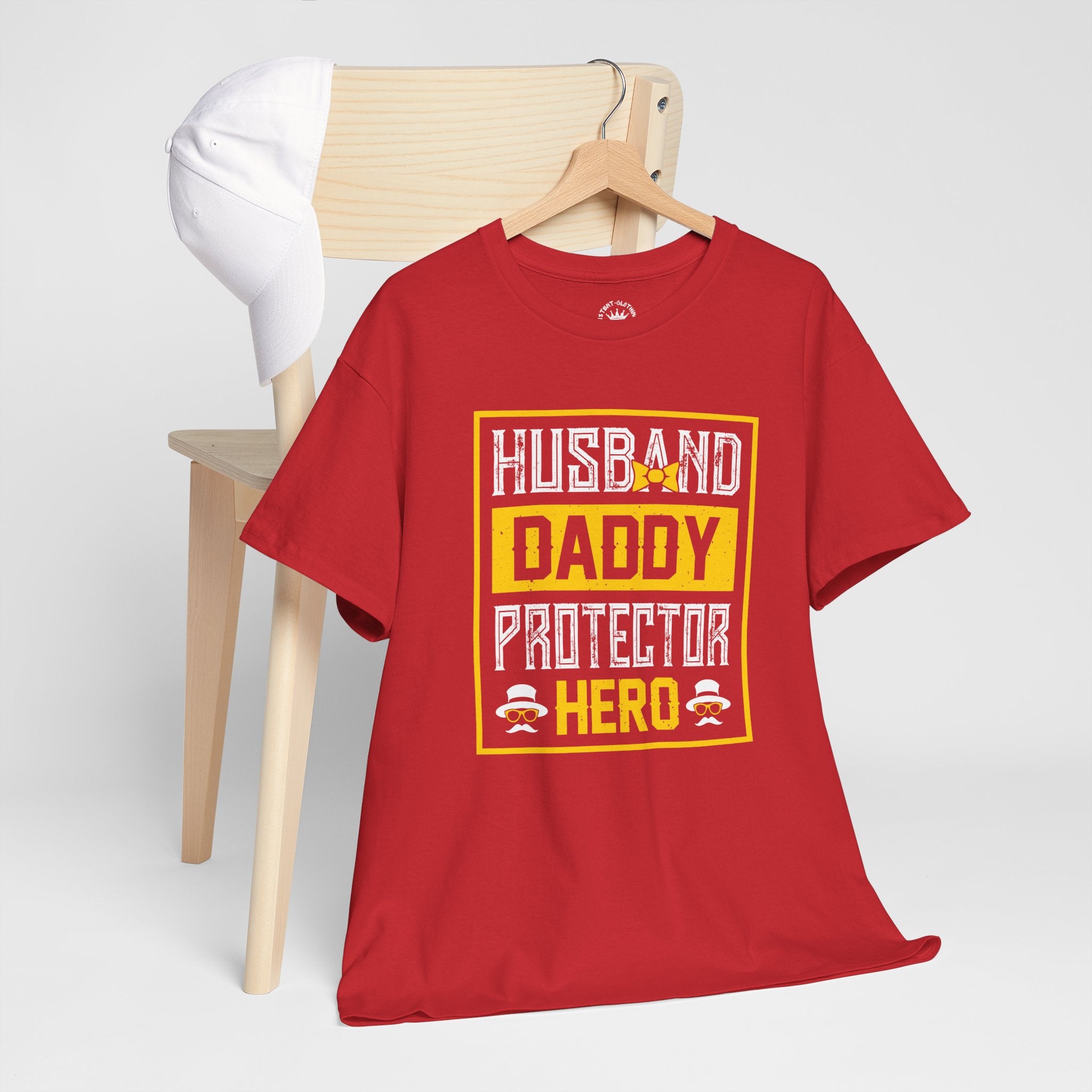 Husband Daddy Protector Hero Tee – Father’s Day Gift Shirt