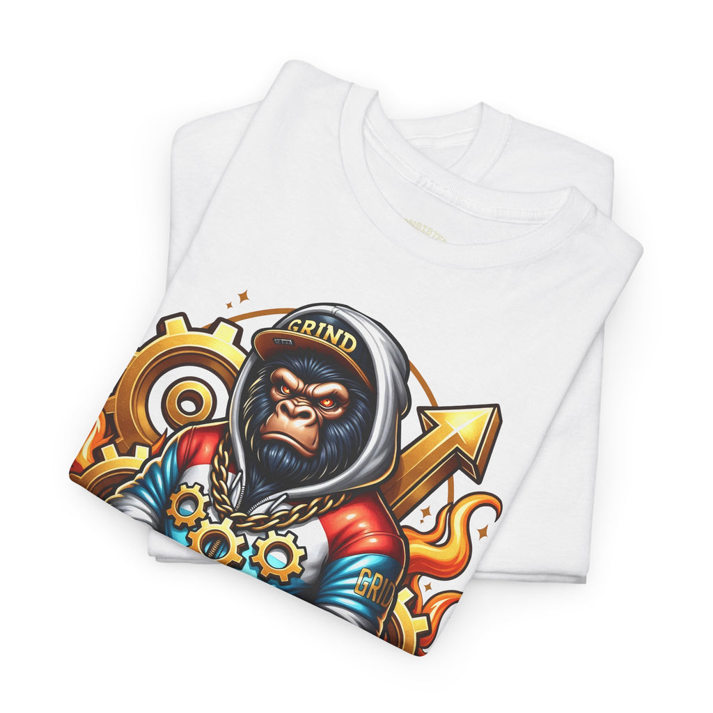 Grind Gorilla Tee — Motivational Streetwear T‑Shirt