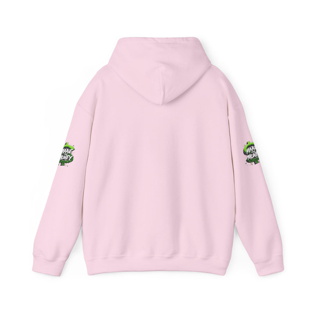 Trench Baby Character Hoodie | Cartoon Baby with Stacks and Money Bag