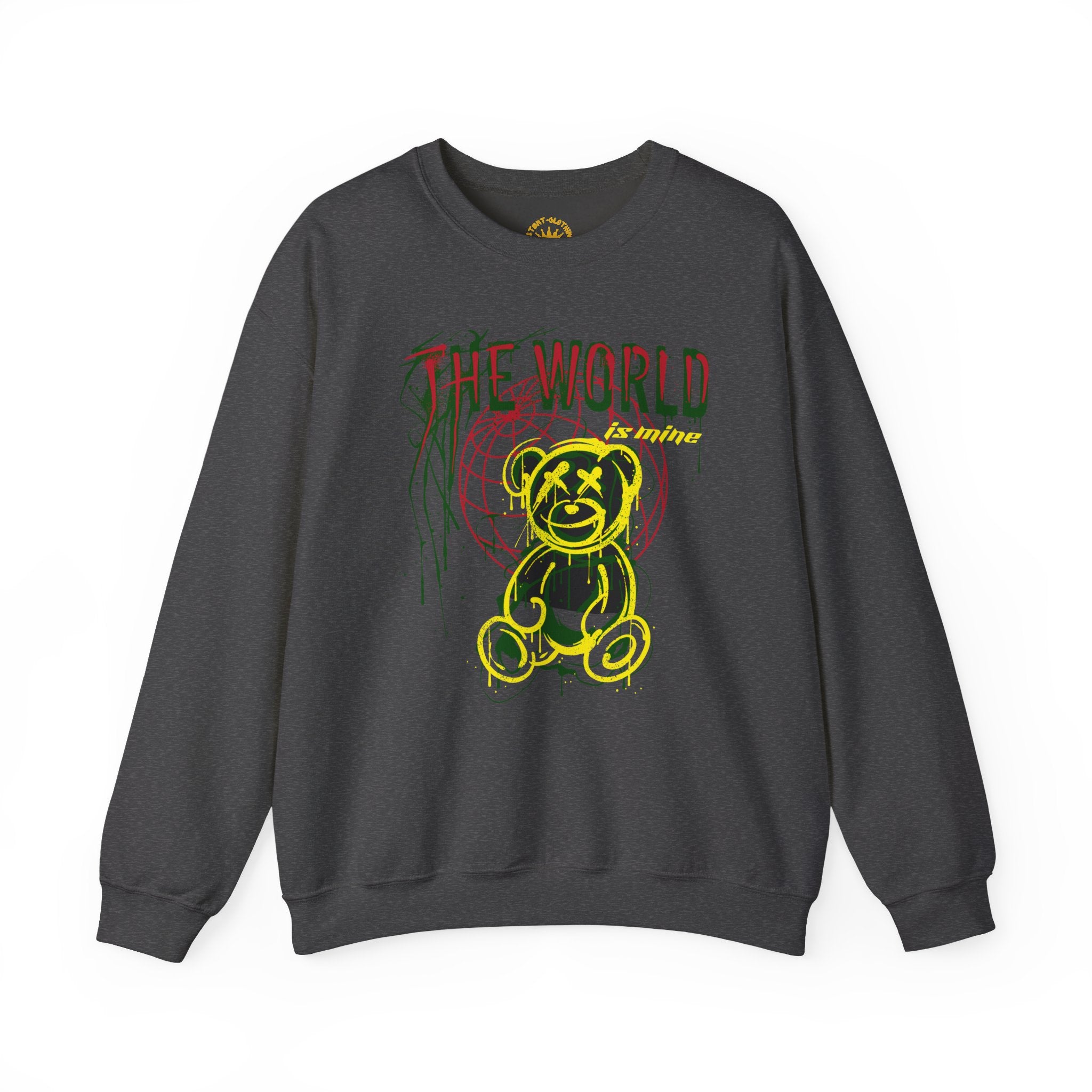 The World Is Mine Teddy Crewneck Sweatshirt