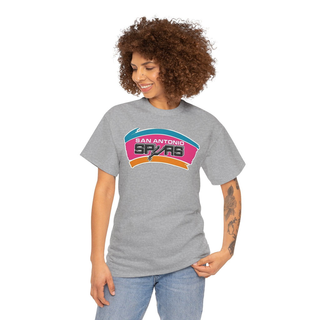 San Antonio Retro Basketball Fan T‑Shirt