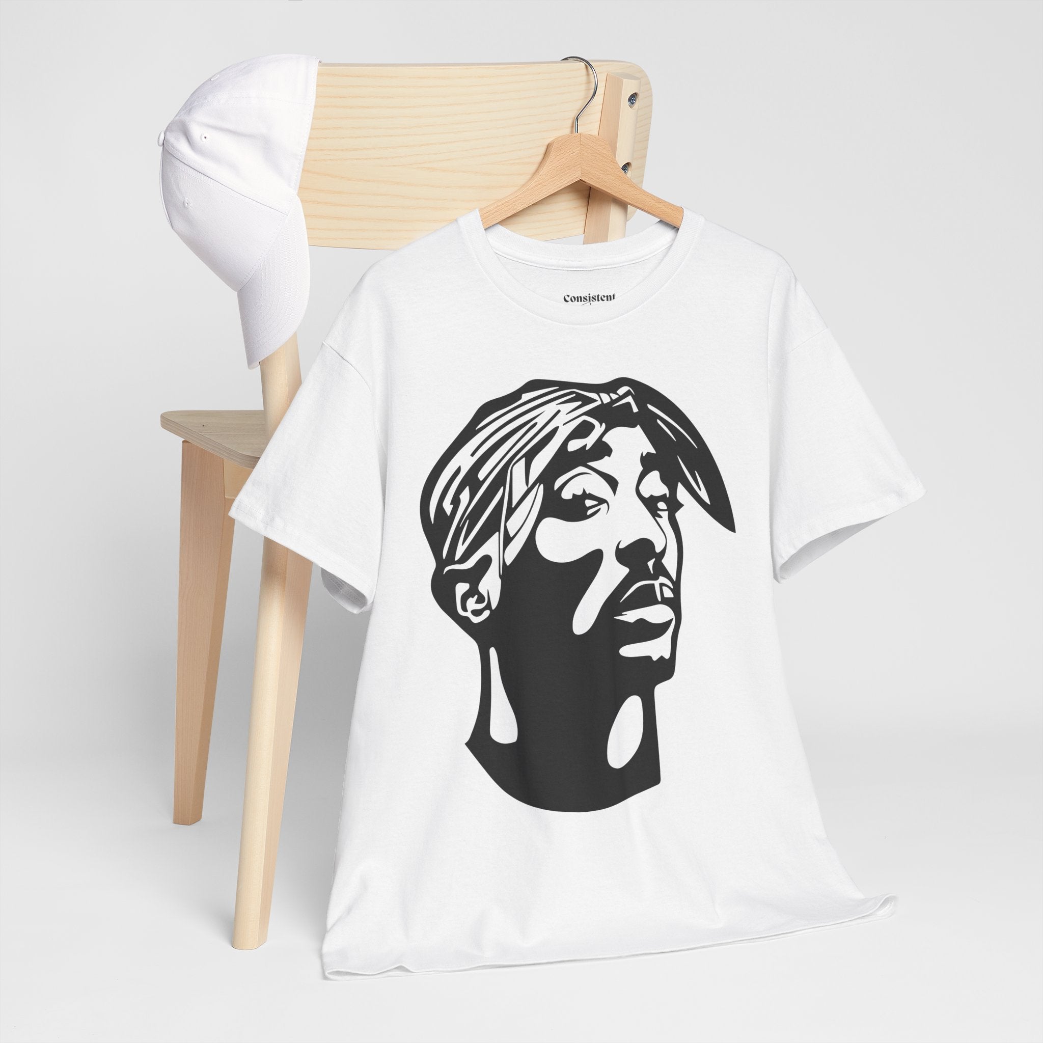Bold Rap Legend Portrait T-Shirt