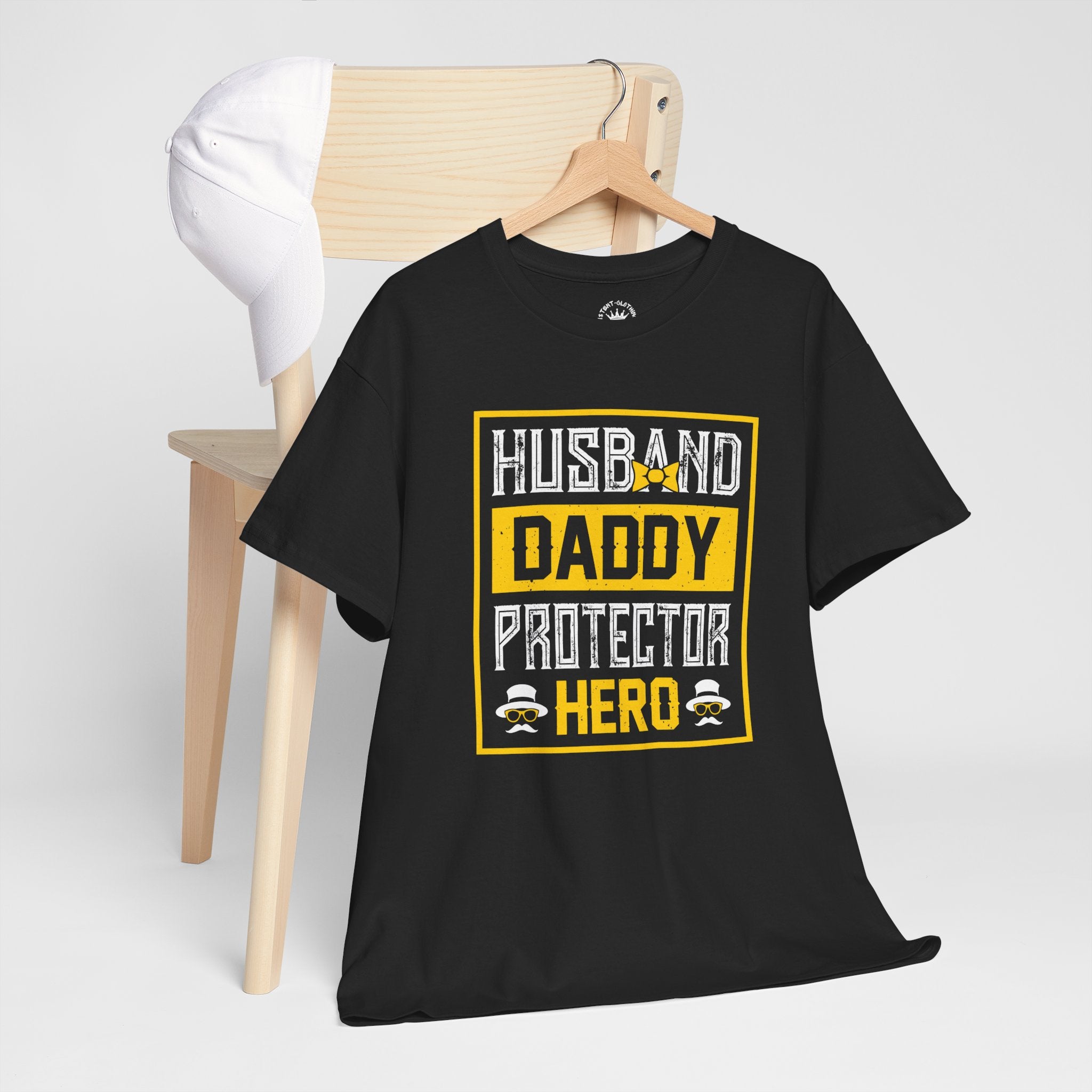 Husband Daddy Protector Hero Tee – Father’s Day Gift Shirt