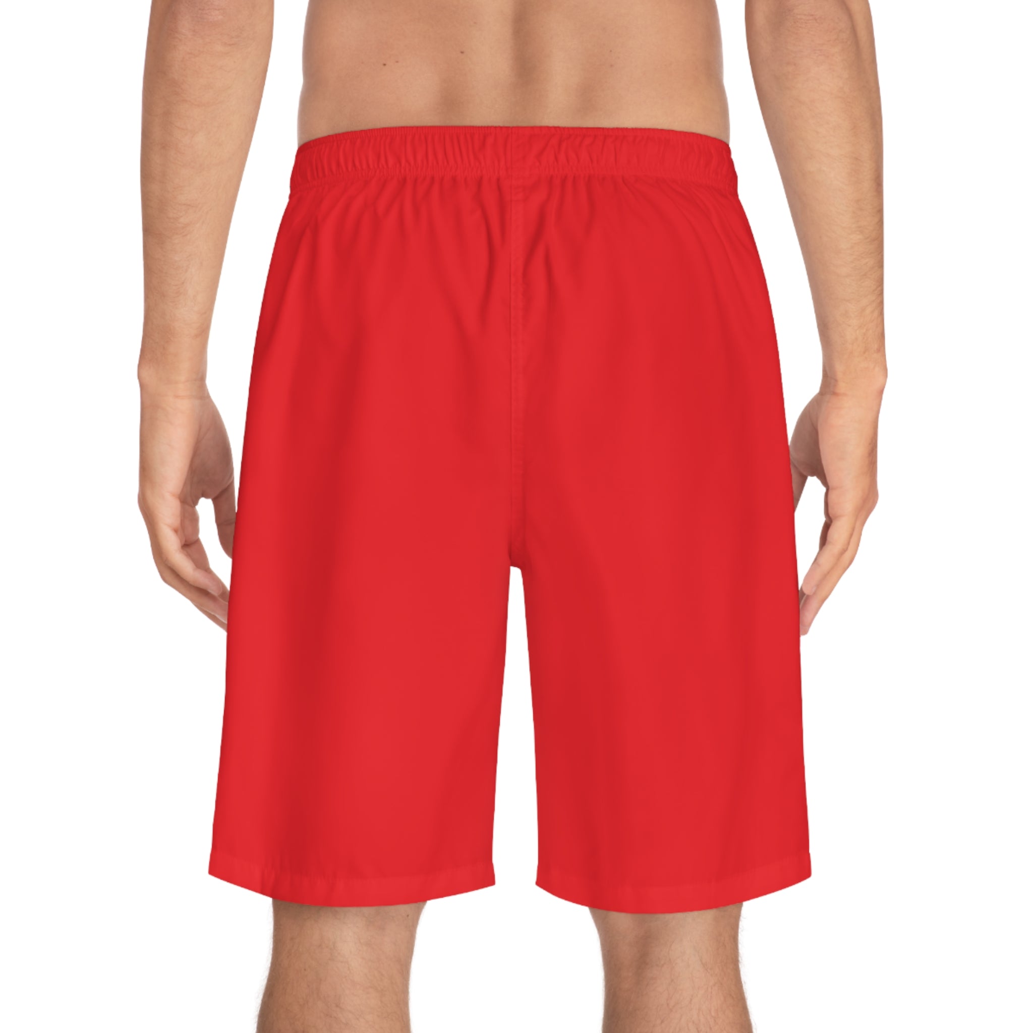 Ace of Spades Men’s Board Shorts - Red