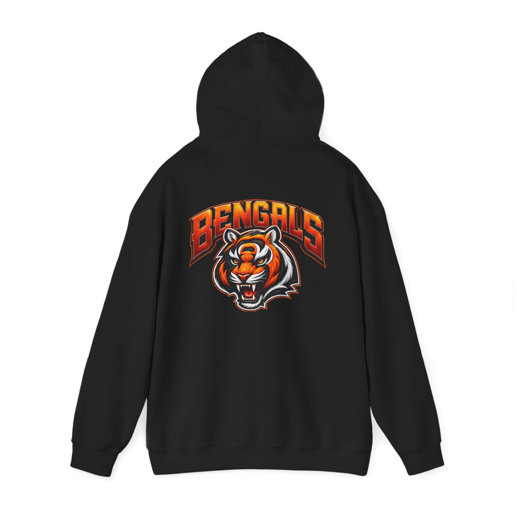 Cincinnati Bengals Hoodie — Vintage Tiger Logo Pullover
