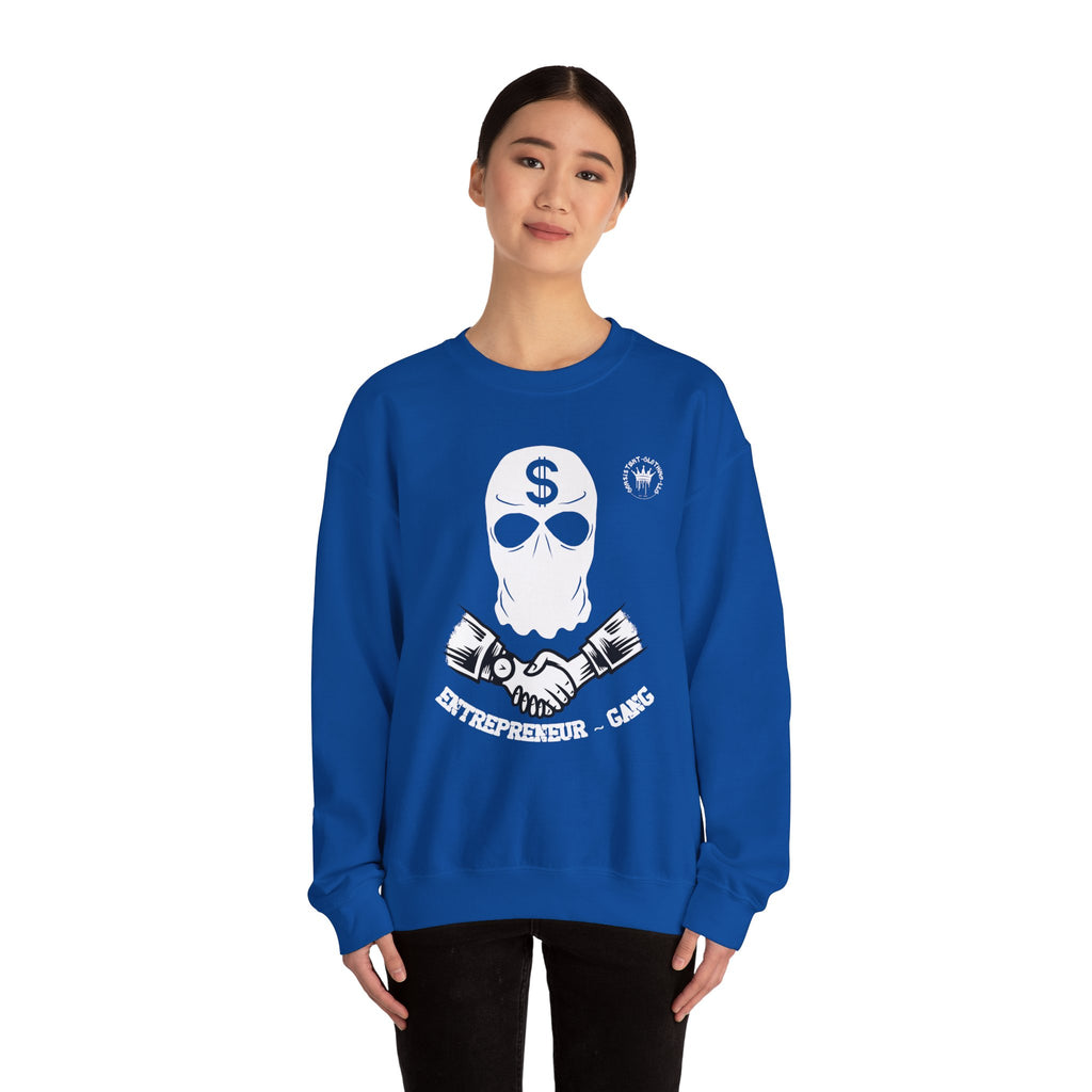 Entrepreneur Gang Crewneck Sweatshirt| Money Skull