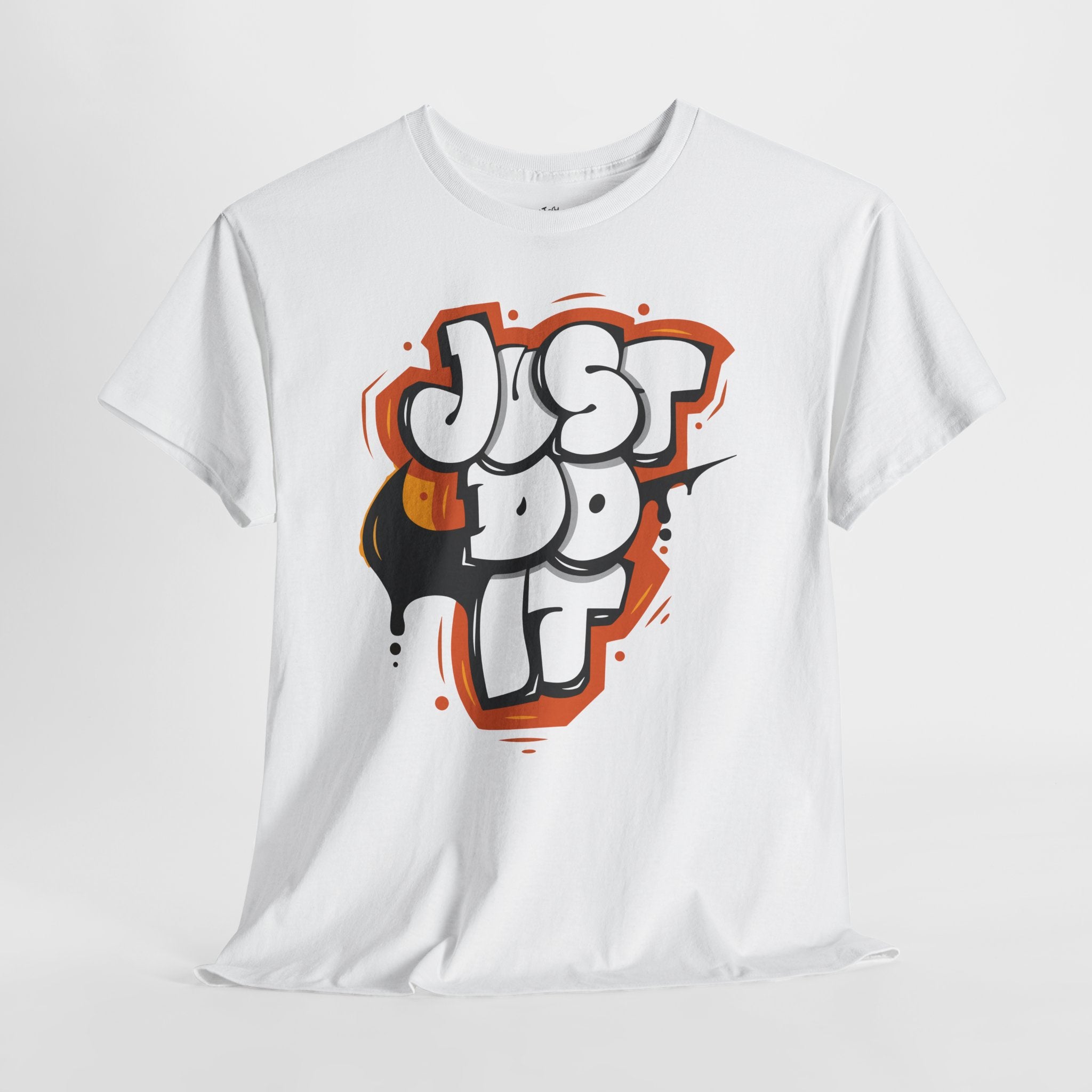 Just Do It graffiti tee | Motivational slogan tee