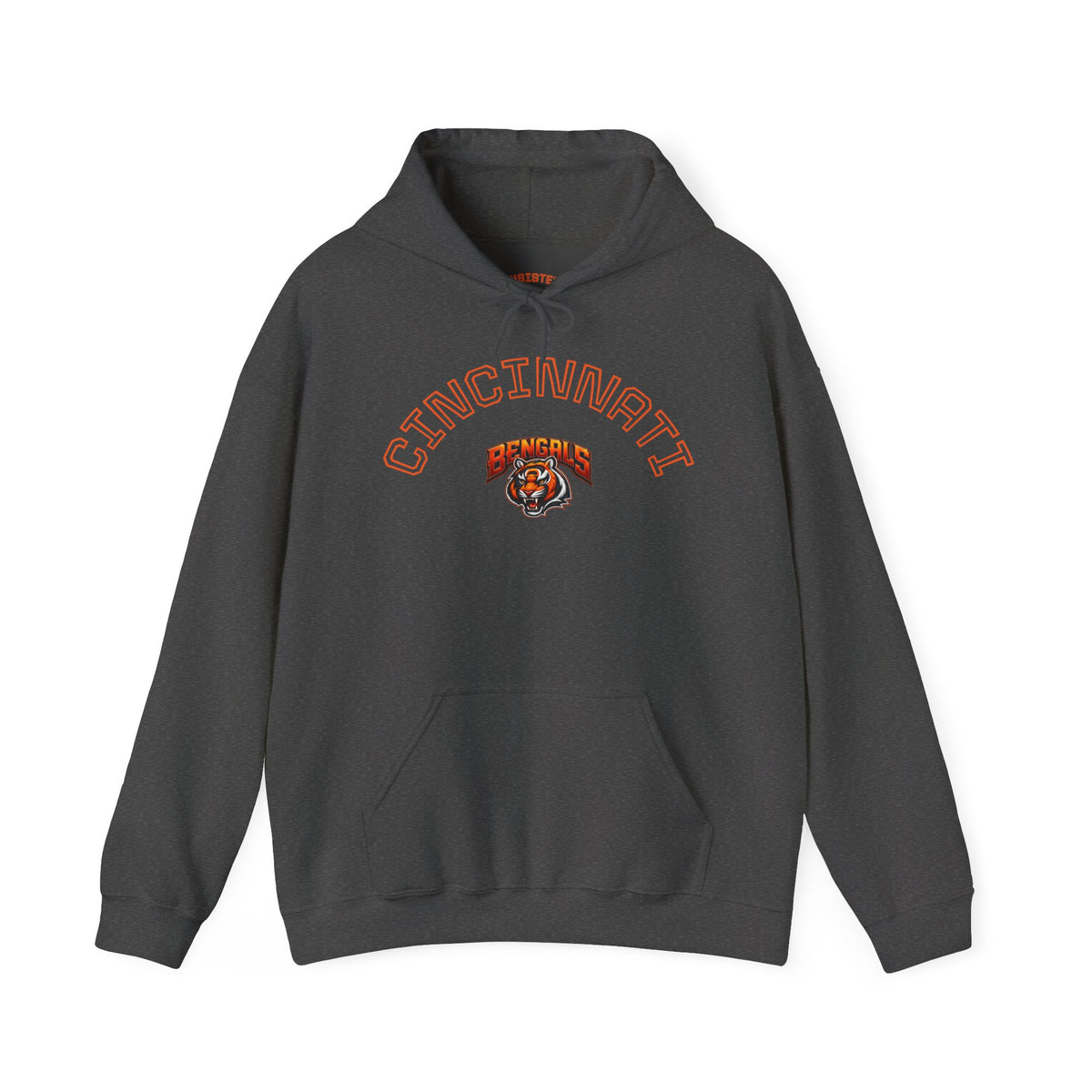 Cincinnati Bengals Hoodie — Vintage Tiger Logo Pullover