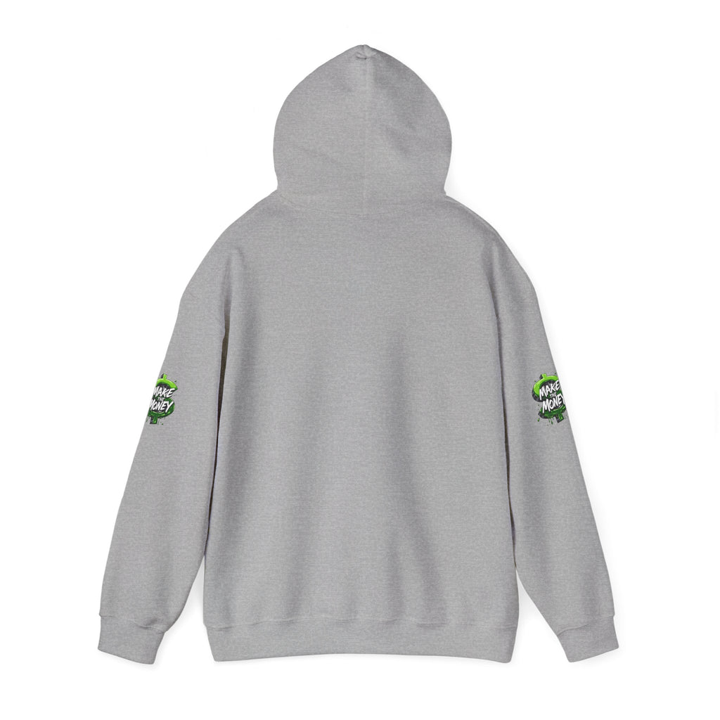 Trench Baby Character Hoodie | Cartoon Baby with Stacks and Money Bag