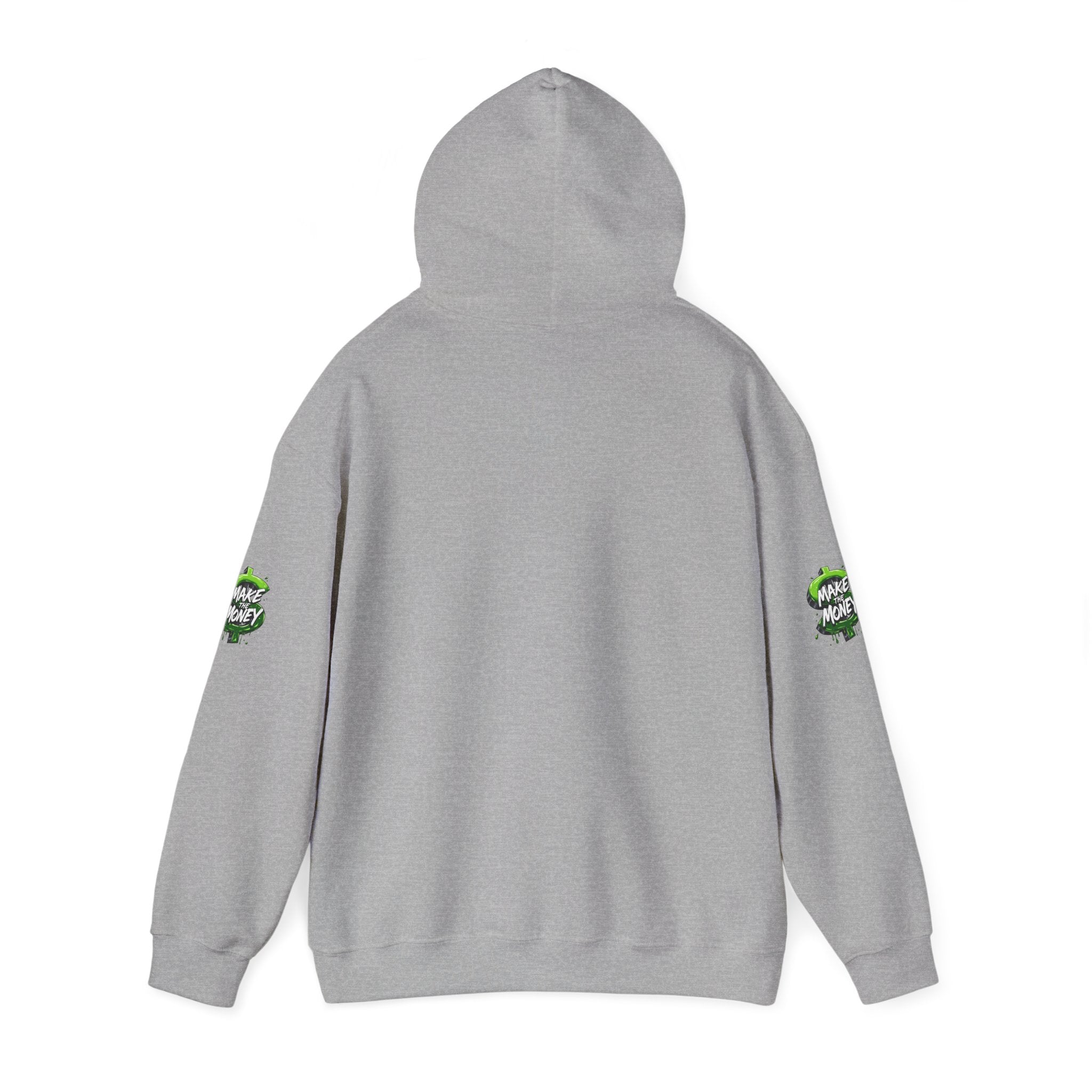 Trench Baby Character Hoodie | Cartoon Baby with Stacks and Money Bag